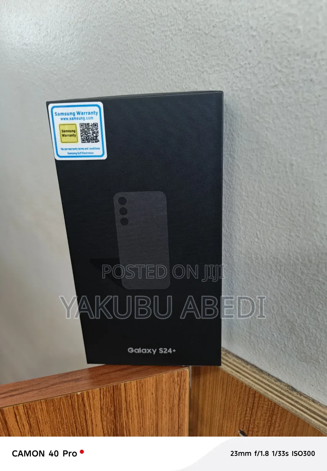 New Samsung Galaxy S24+ 256 GB Black