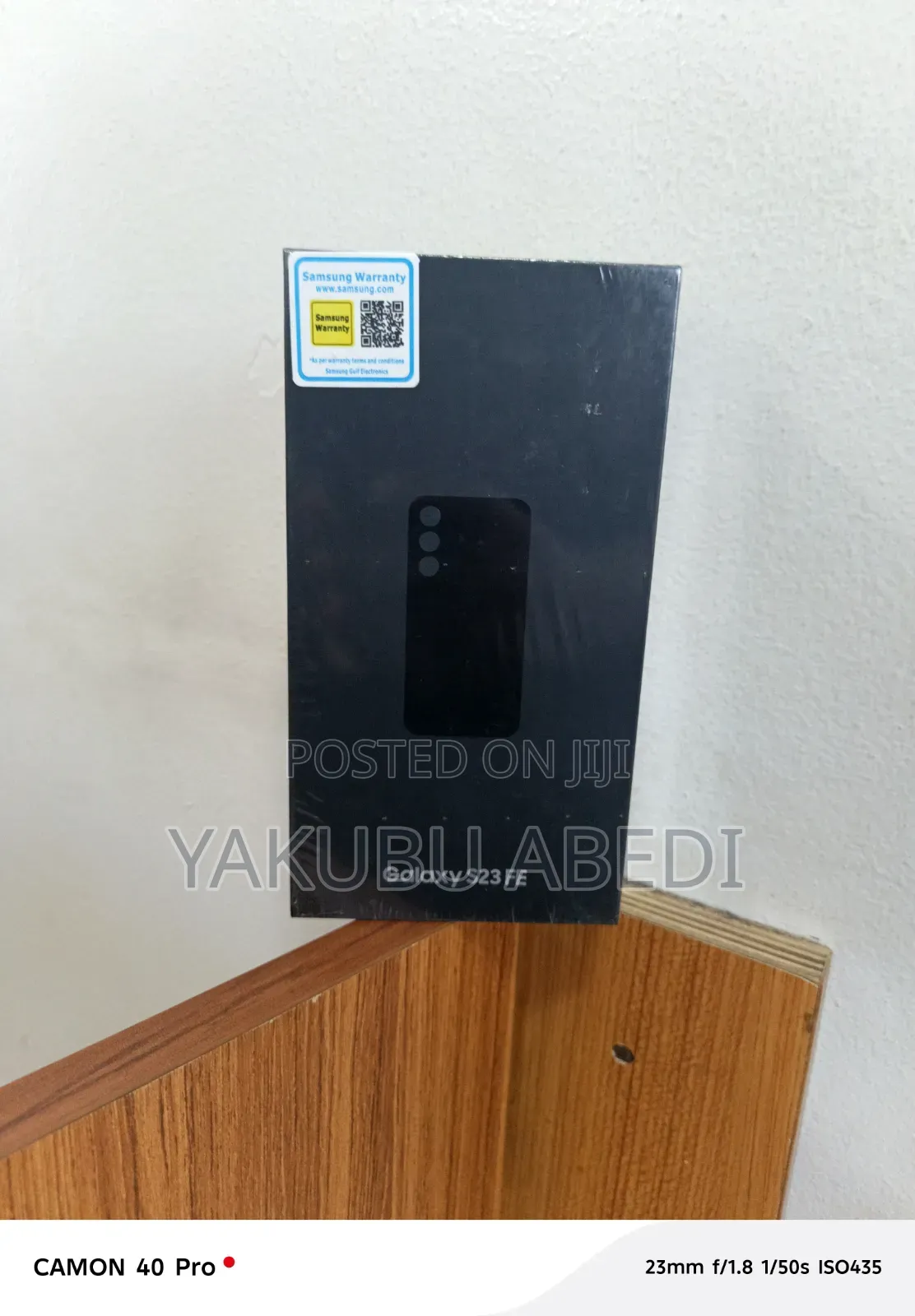 New Samsung Galaxy S23 FE 256 GB Black