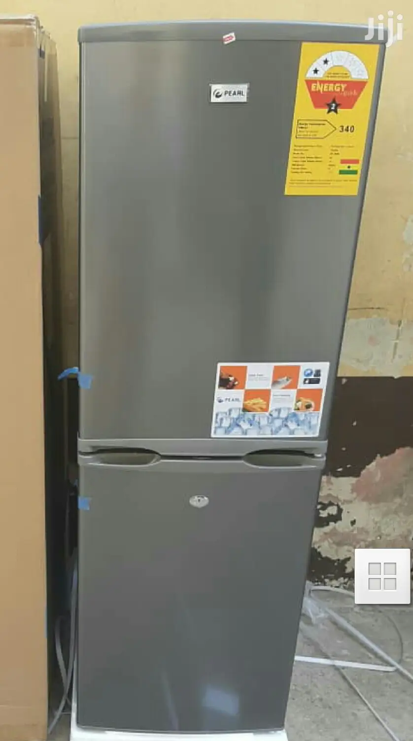 Pearl Double Door Fridge With Bottom Freezer (140 Litres)
