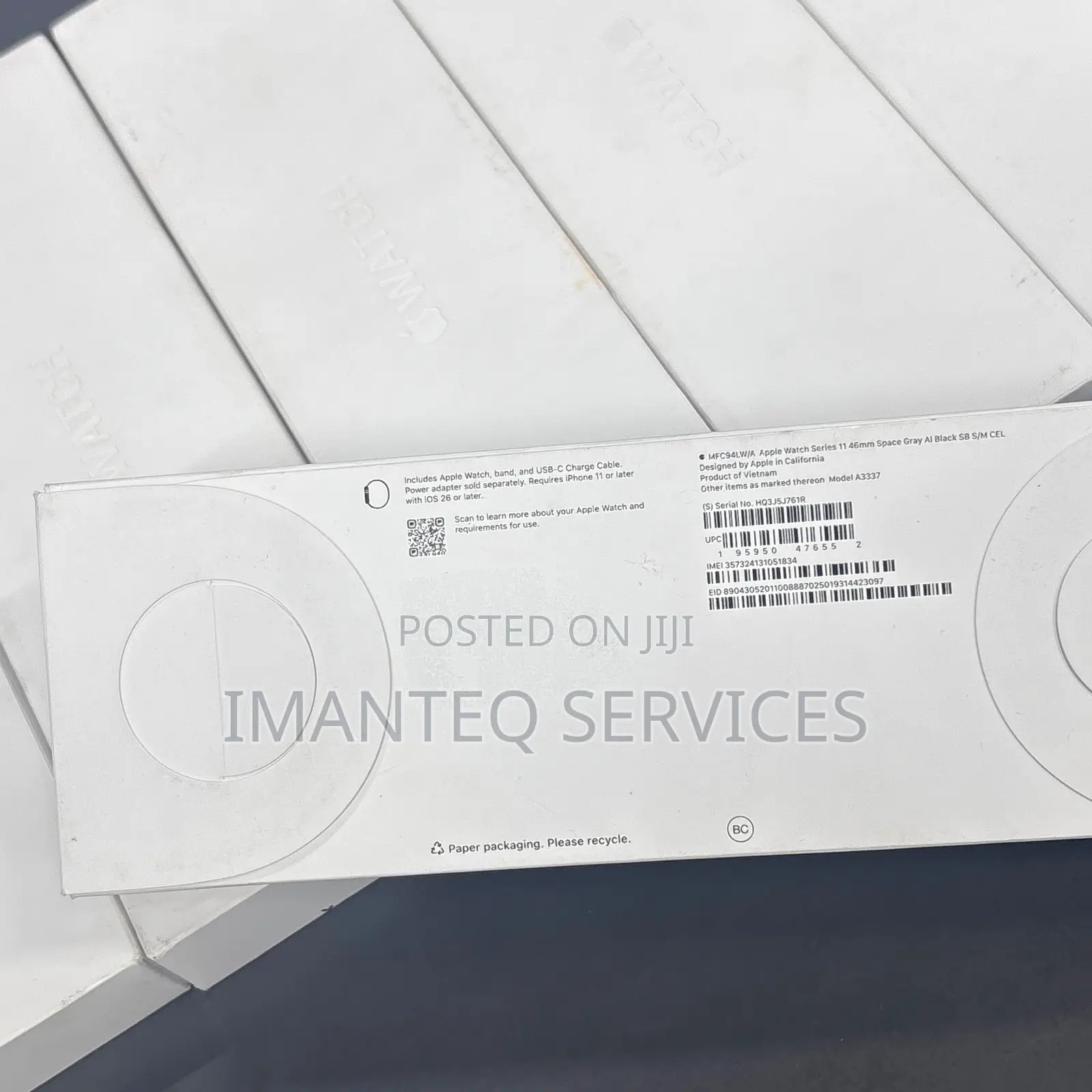 Apple Watch Series 11 46mm GPS + Cellular