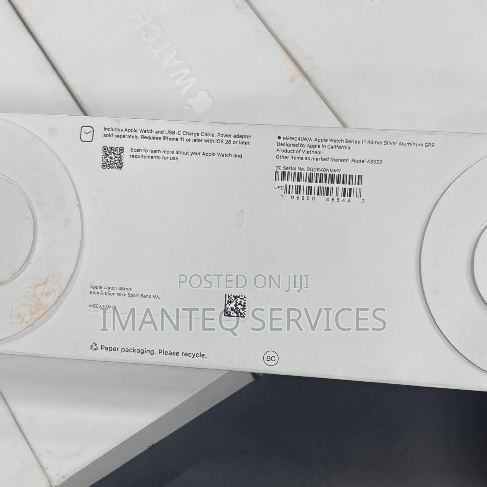 Brand New iPhone 11 46mm GPS Only