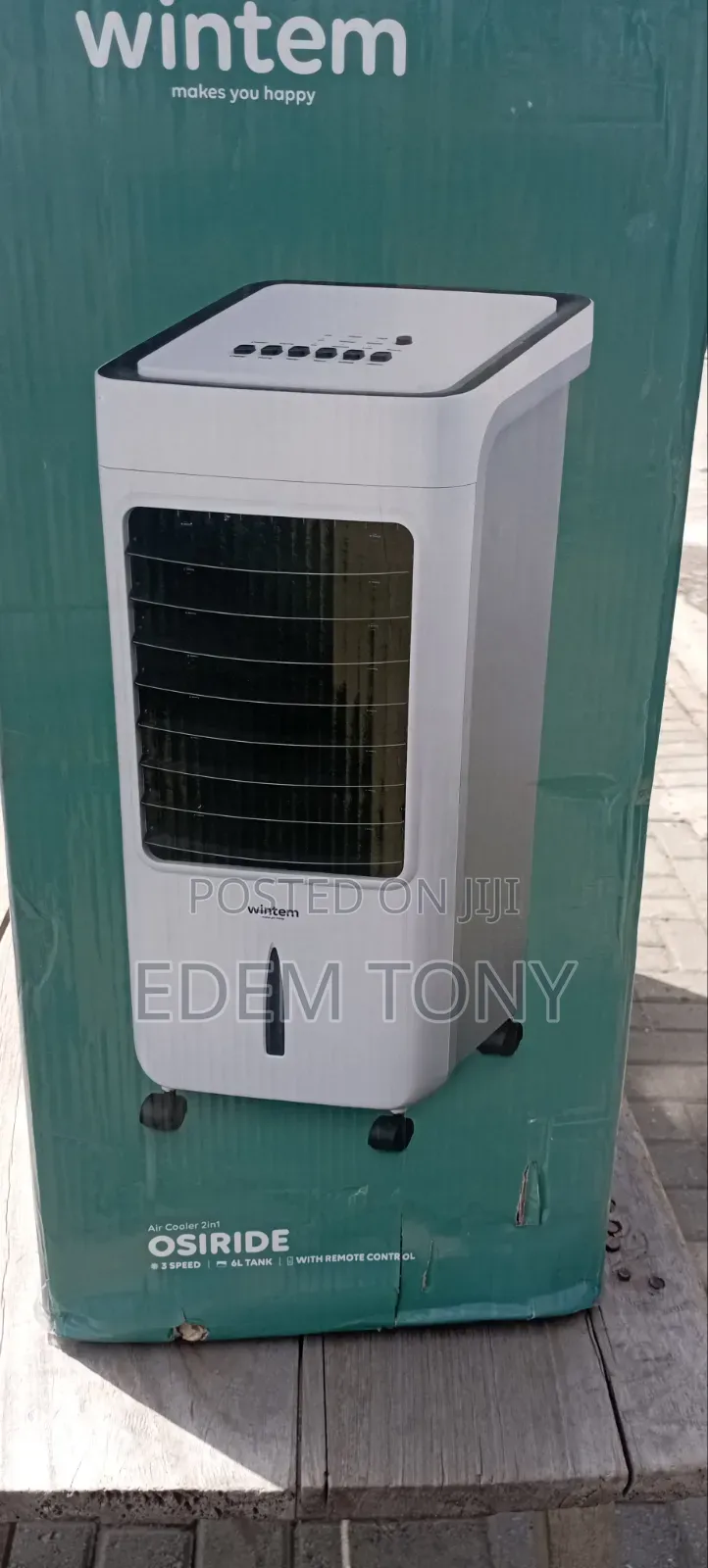 Wintem Zint Osiride 3-in-1 Portable Evaporative Air Cooler/Humidifier