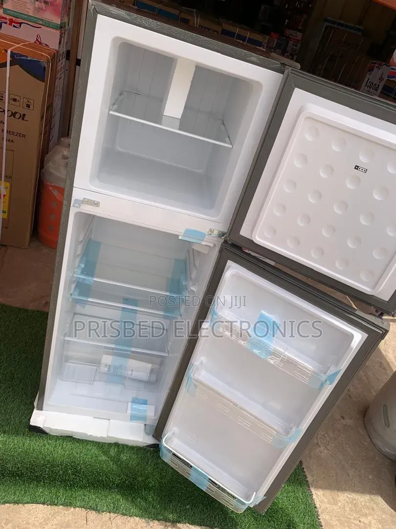 Icona Durable Double Door Fridge 136 Litres