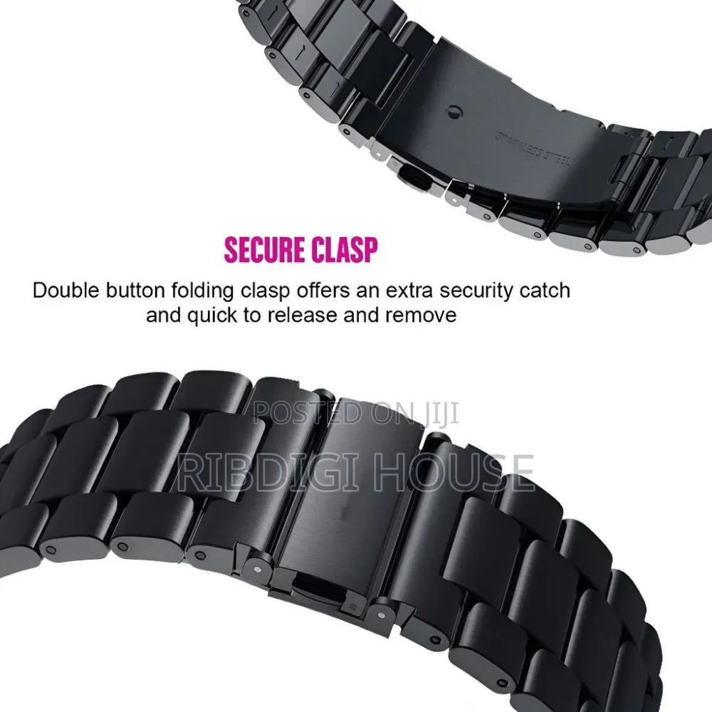Pixel Stainless Steel Watch Strap