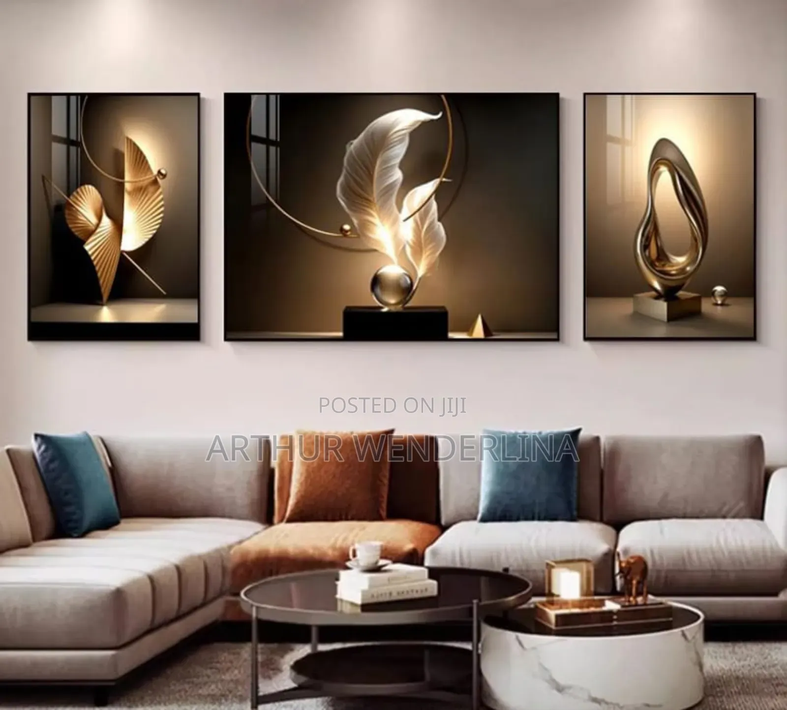 Quality Beautiful Wall Frame 3 In1 Decoration For Homes Or Office Etc.