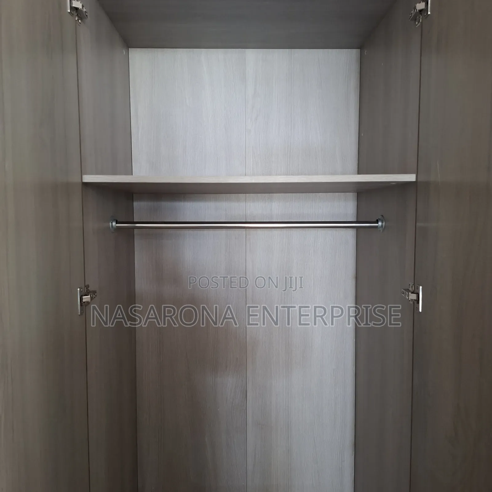2 Door Single Wardrobe 80x55x220cm Kmo2-G-02