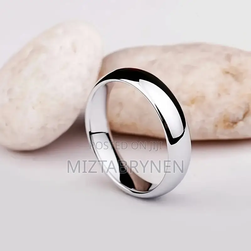 Adjustable Stainless Steel American Men Ring - Silver