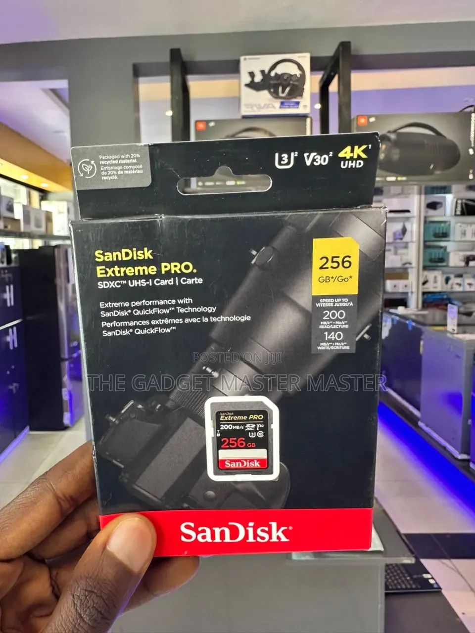 Sandisk Extreme Pro Uhs-I SDXC Memory Card