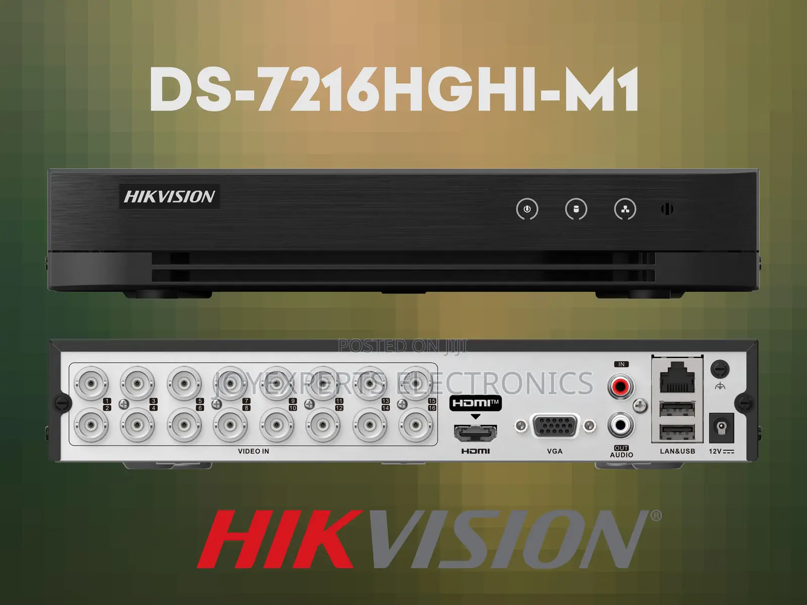 16 Channel Turbo Hd DVR (1080p H.265 Pro+) Ds-7216hghi-M1