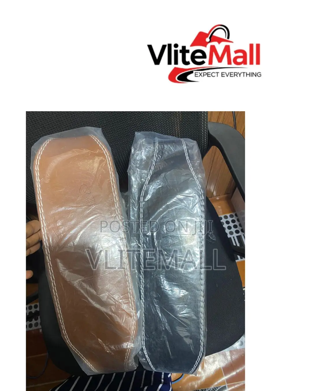 Genuine Leather Waist Support Belt