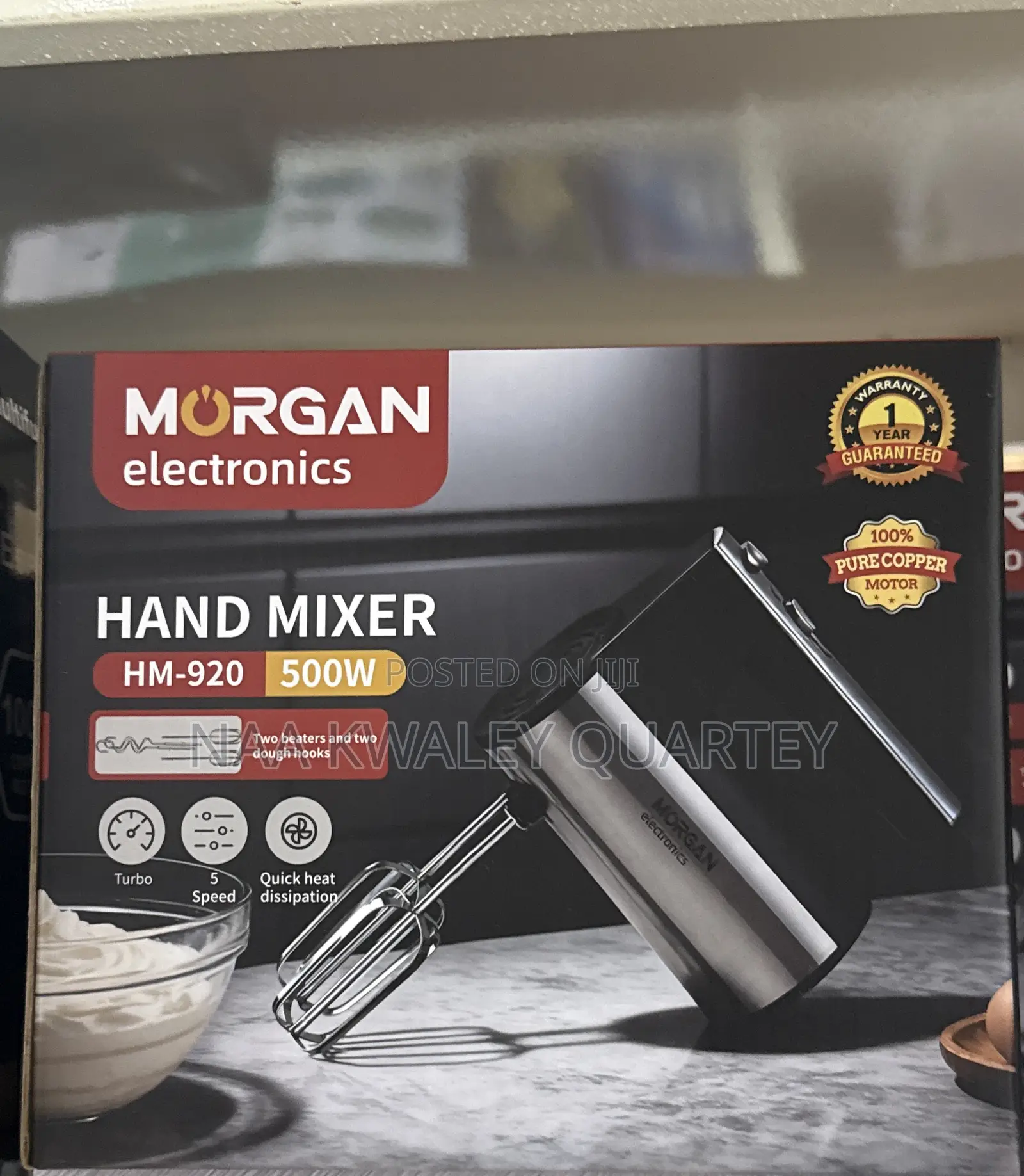 Stand Mixer 6l Morgan