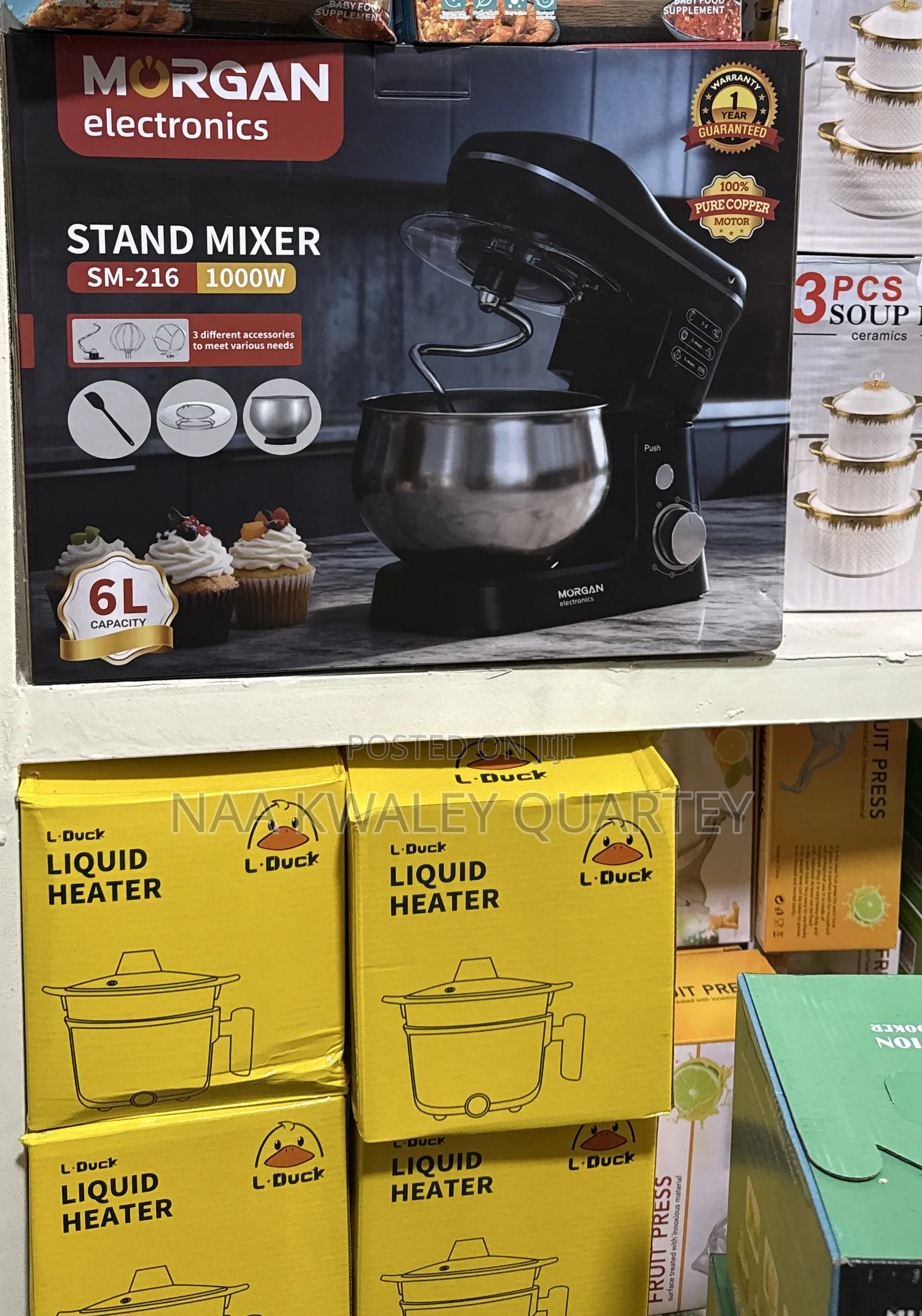 Stand Mixer 6l Morgan