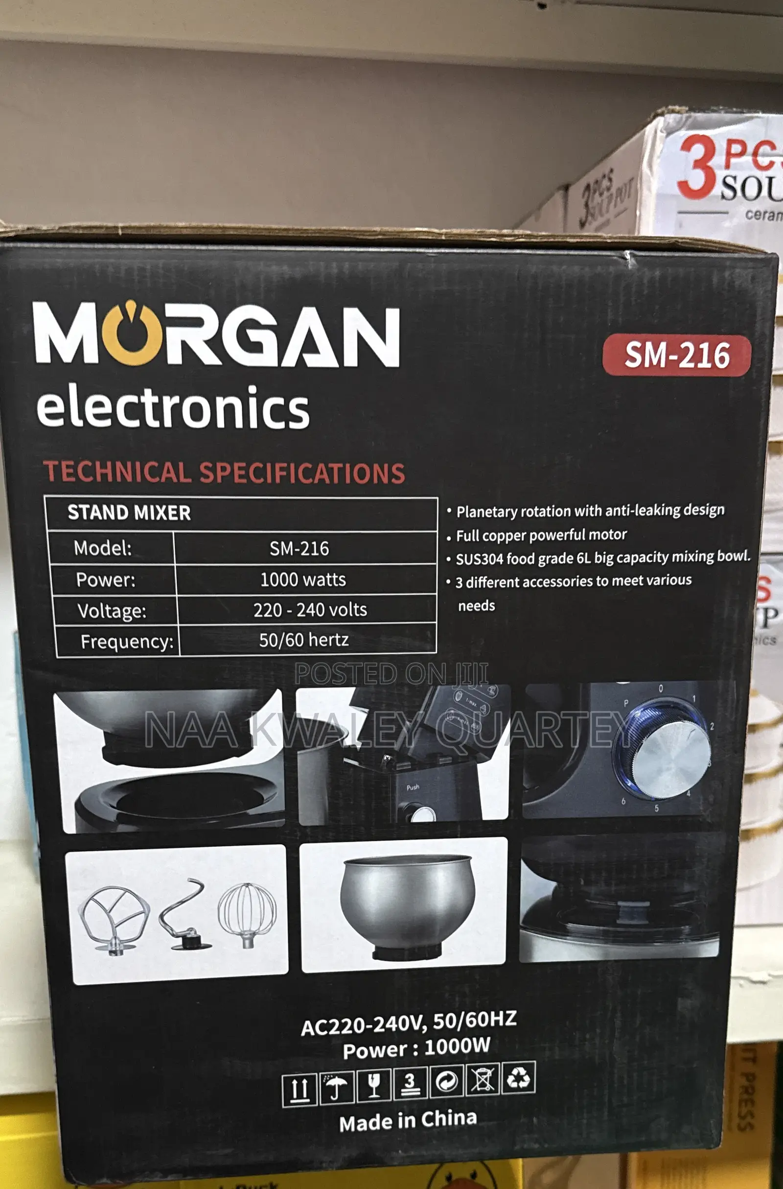 Stand Mixer 6l Morgan