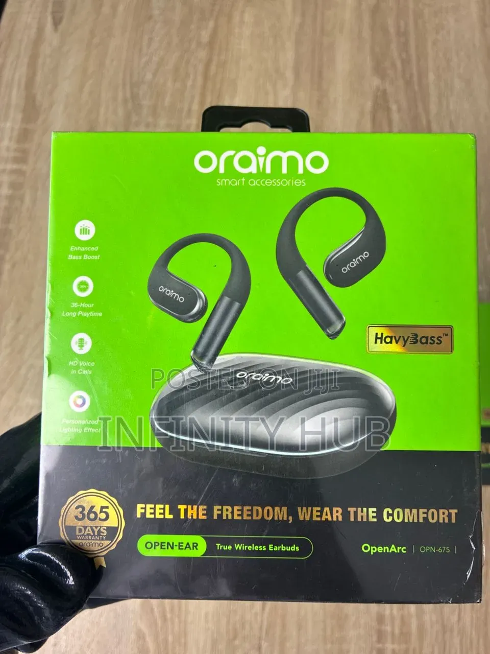 Oraimo Wireless Earbuds Open Arc