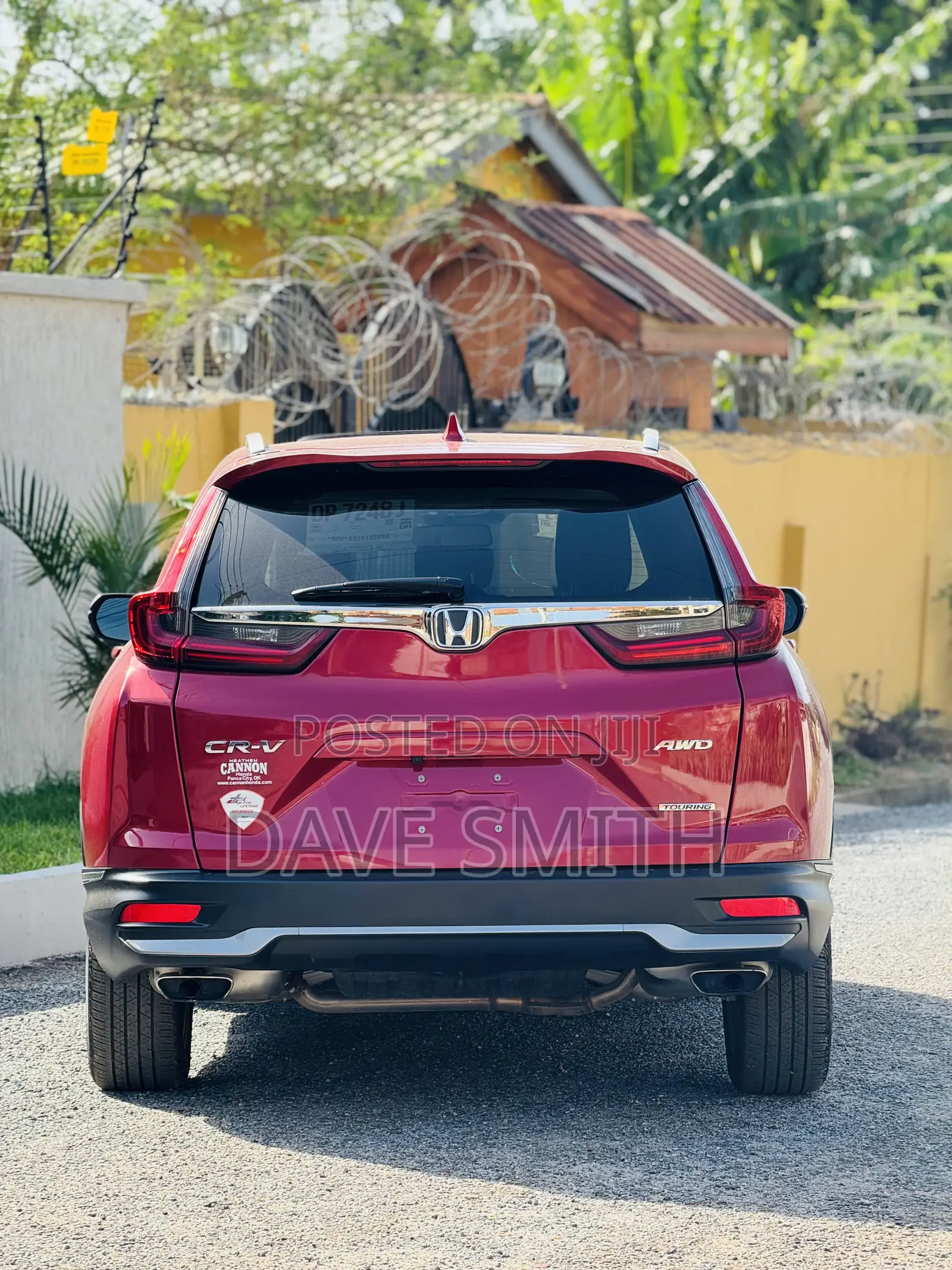 Honda CR-V Touring 2021 Red