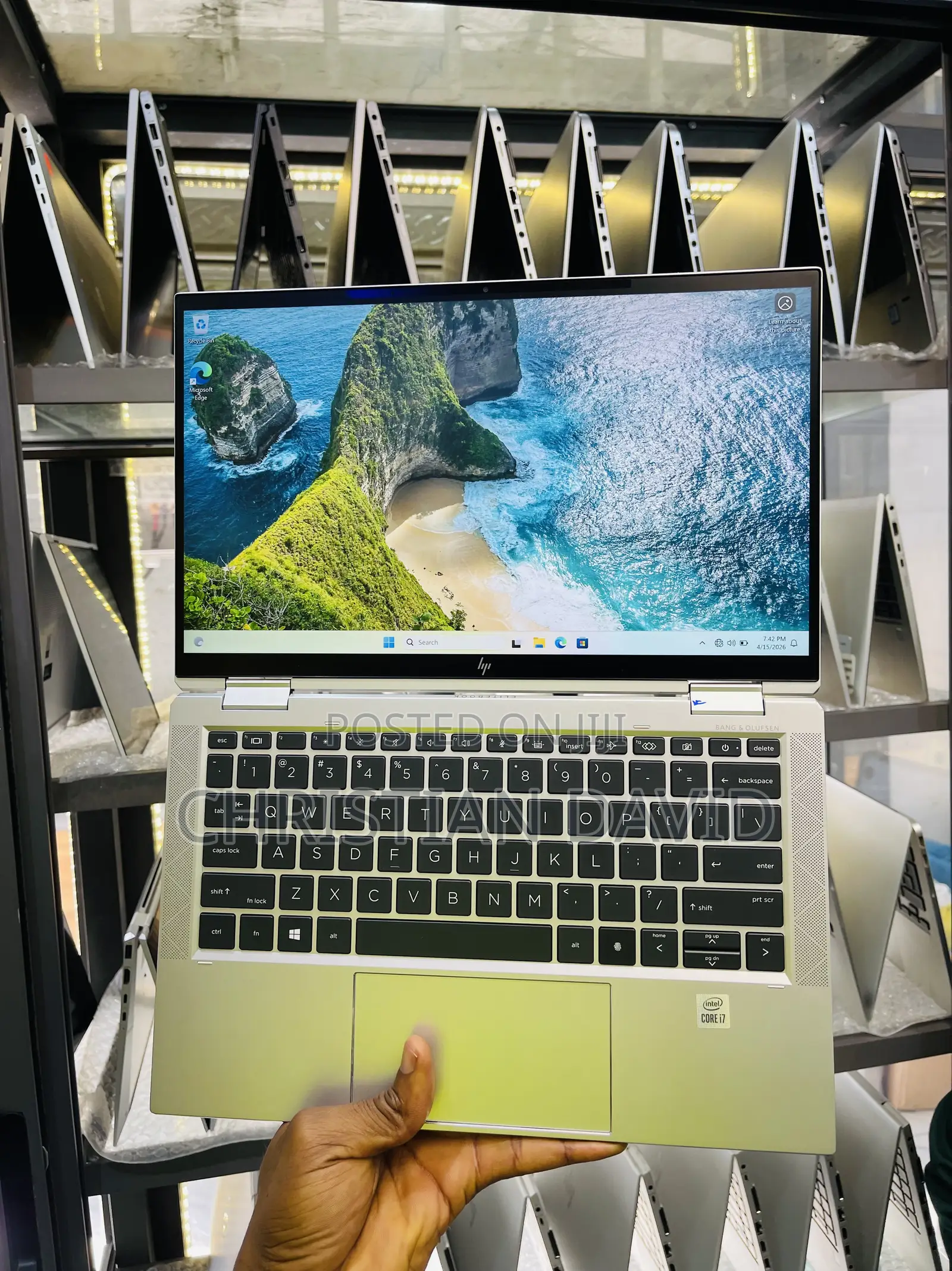 Laptop HP EliteBook x360 1030 G7 16GB Intel Core i7 SSD 512GB