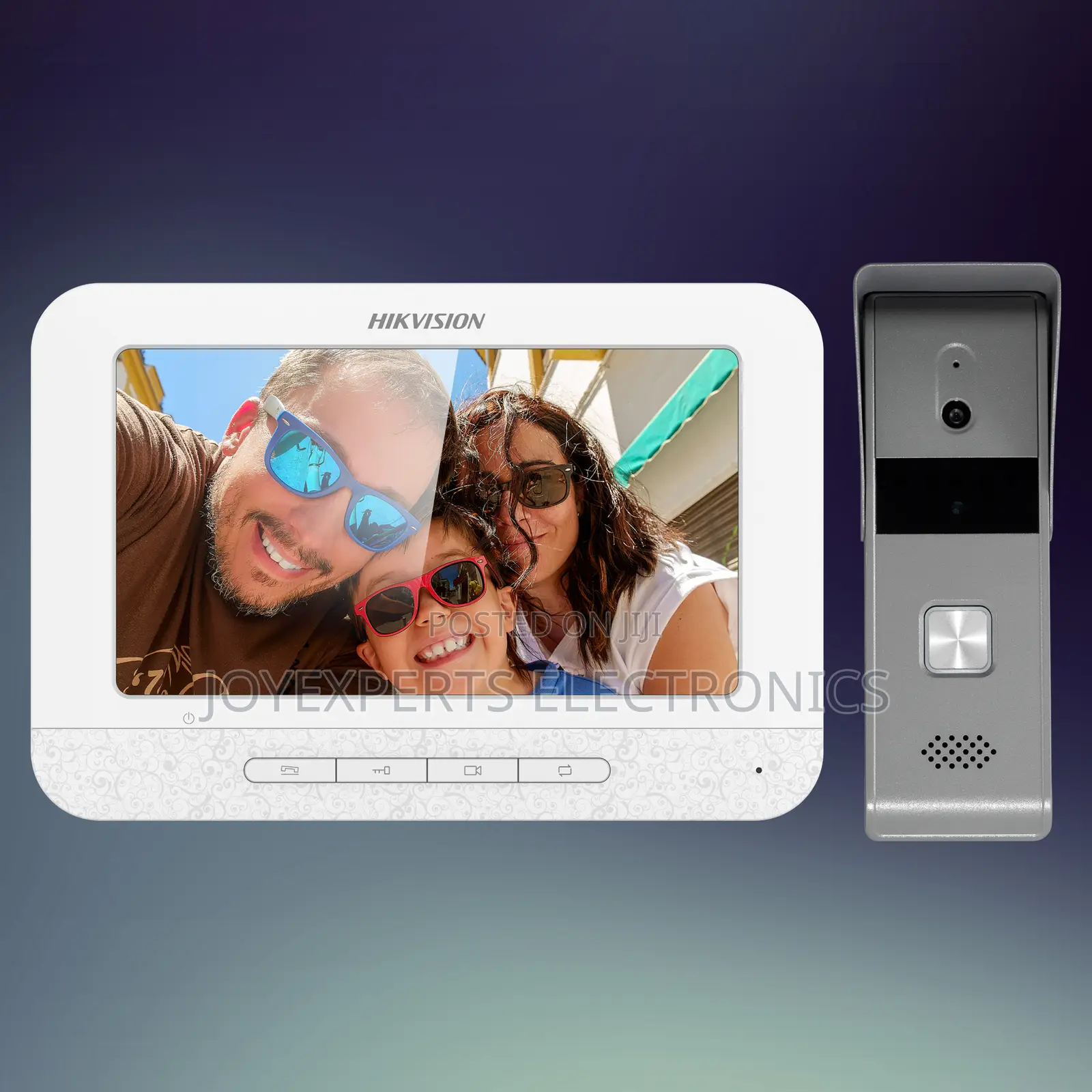 Analogue Video Intercom Kit (Doorbell + Monitor)