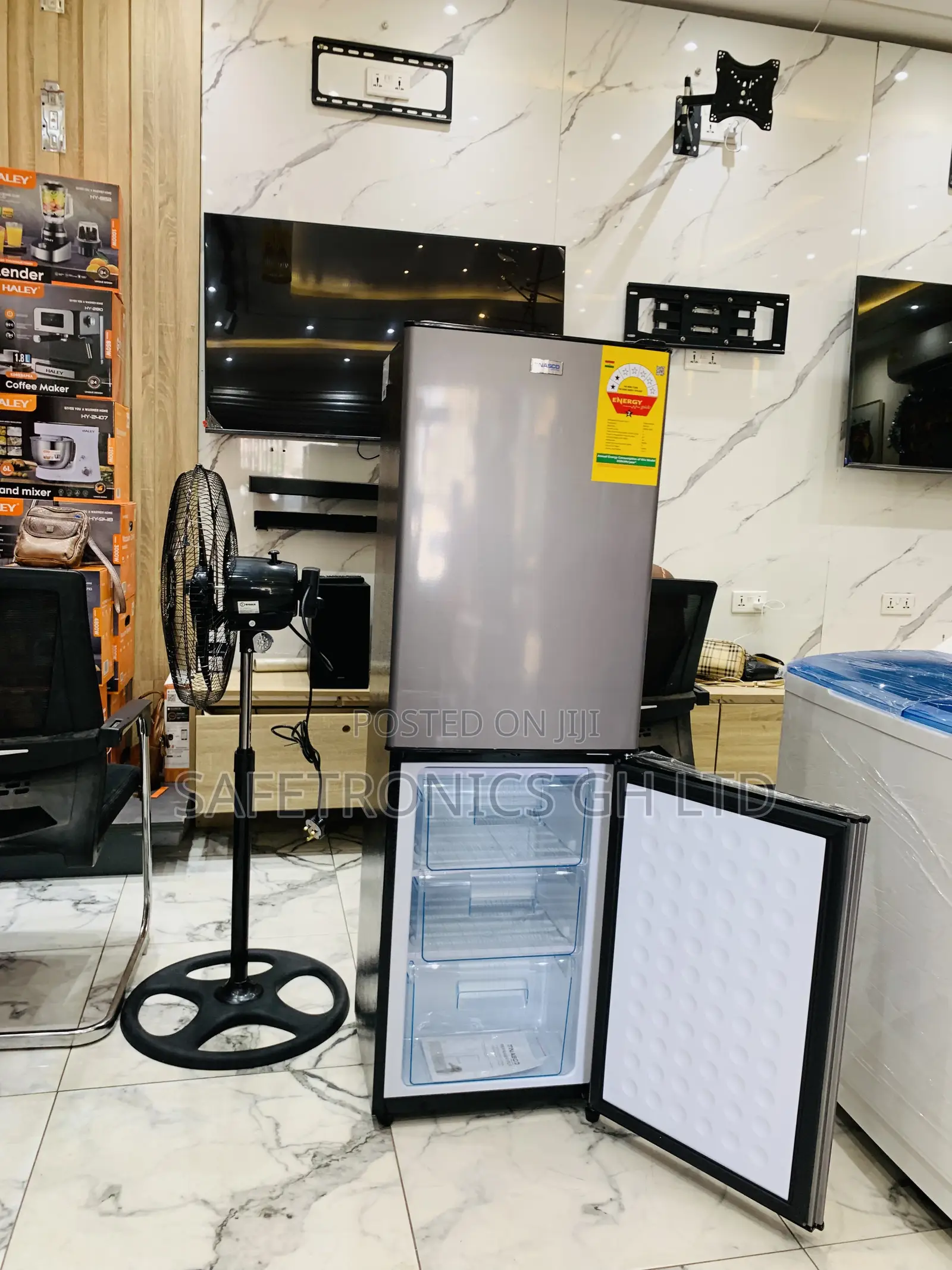 High Efficiency Nasco 158l Bottom Freezer Refrigerator Sku: Nasd2-20fl