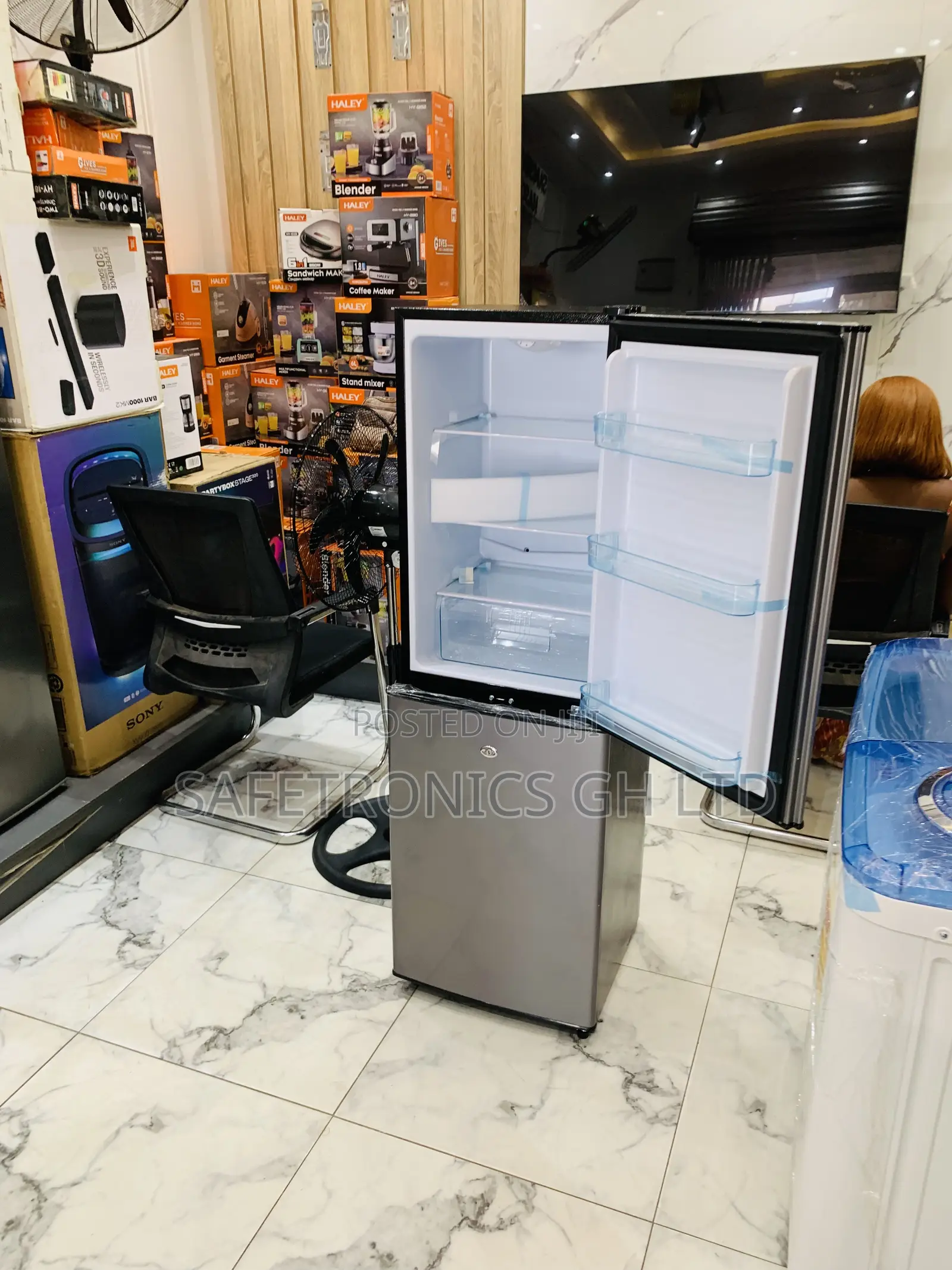 Newest Update Nasco 158ltrs Bottom Freezer Refrigerator Sku:Nasd2-20fl