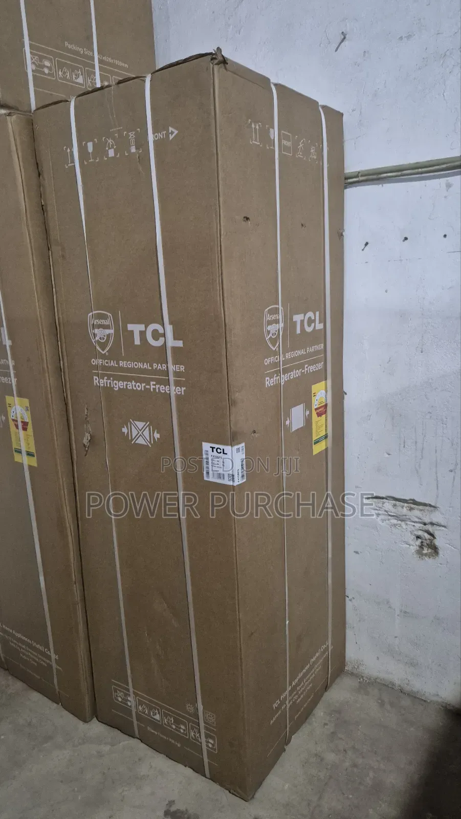 Family Size TCL 309 Litres Double Door Fridge With Dispenser