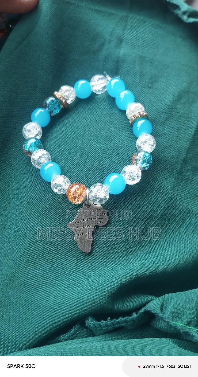 Glass Beads Bracelet