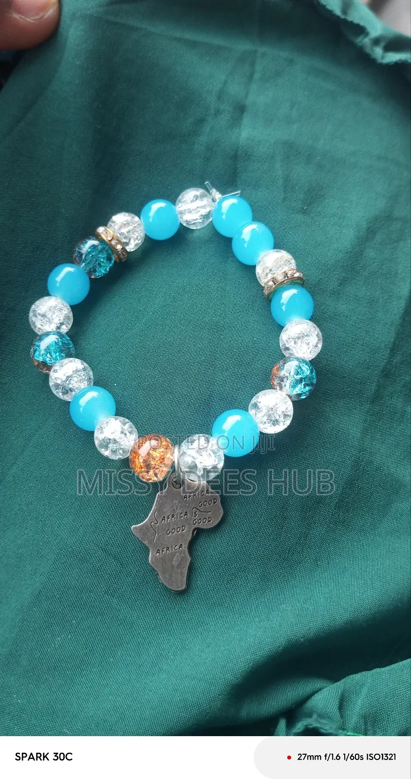 Glass Beads Bracelet