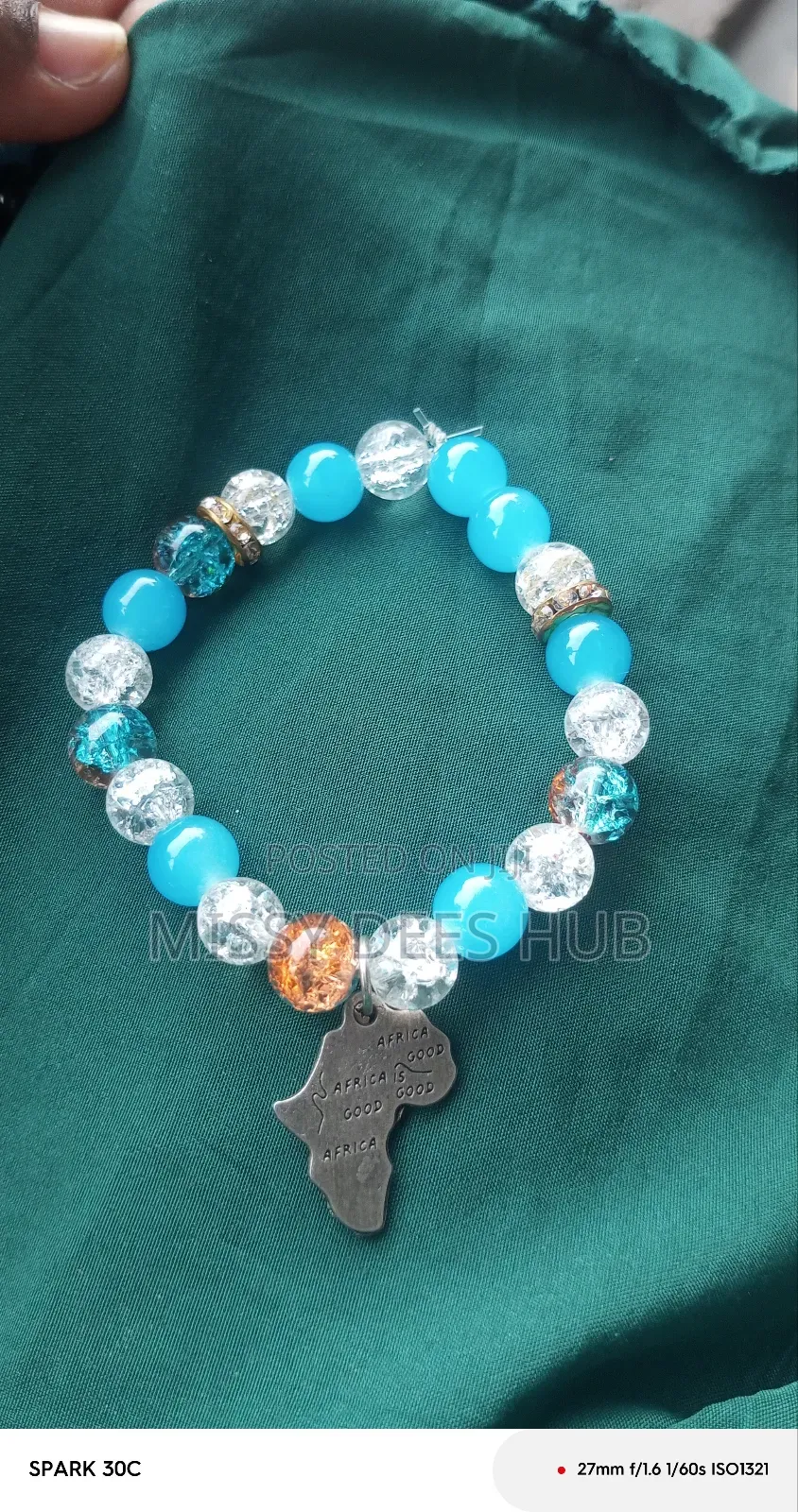 Glass Beads Bracelet