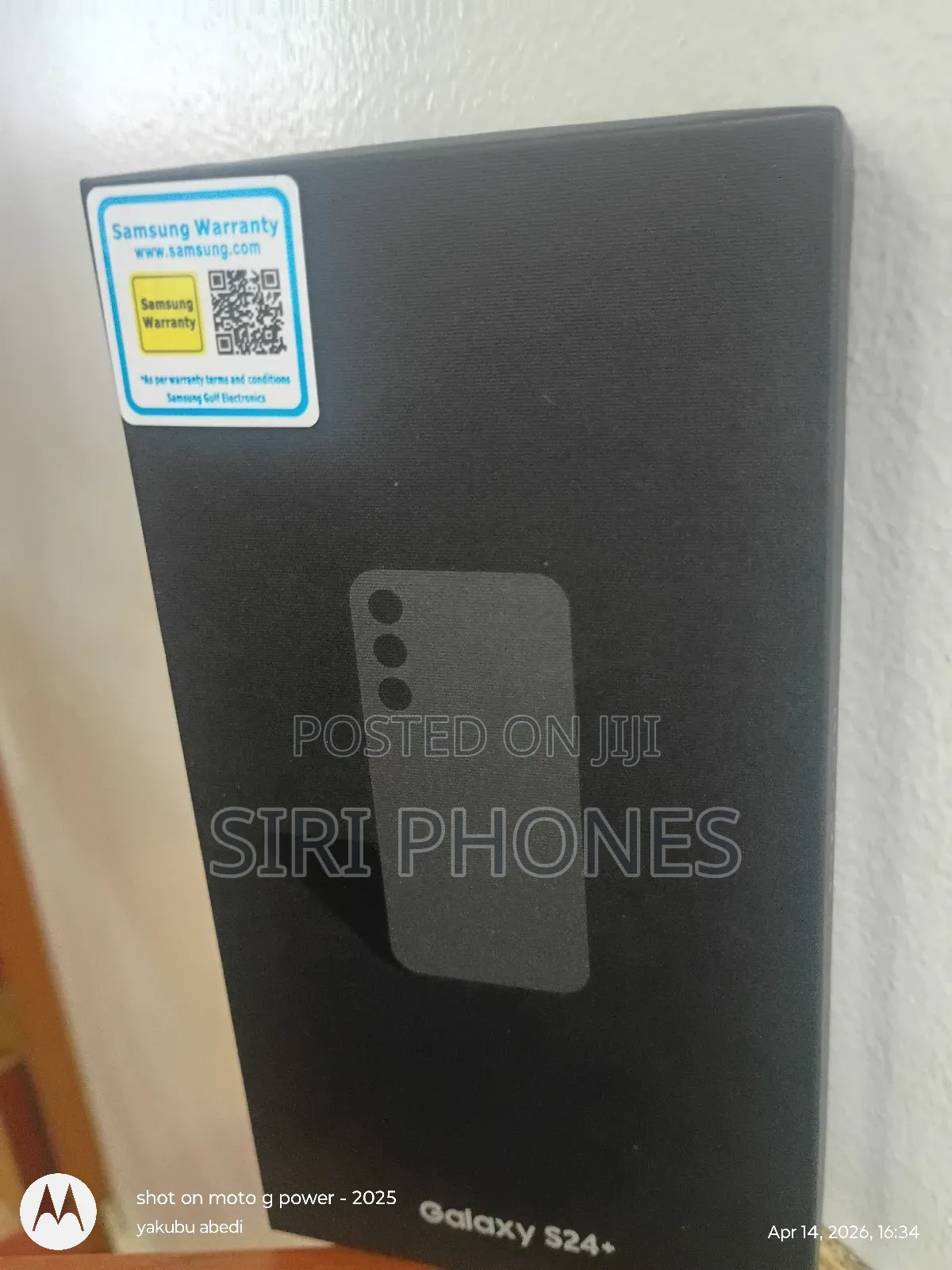 New Samsung Galaxy S24+ 256 GB Black
