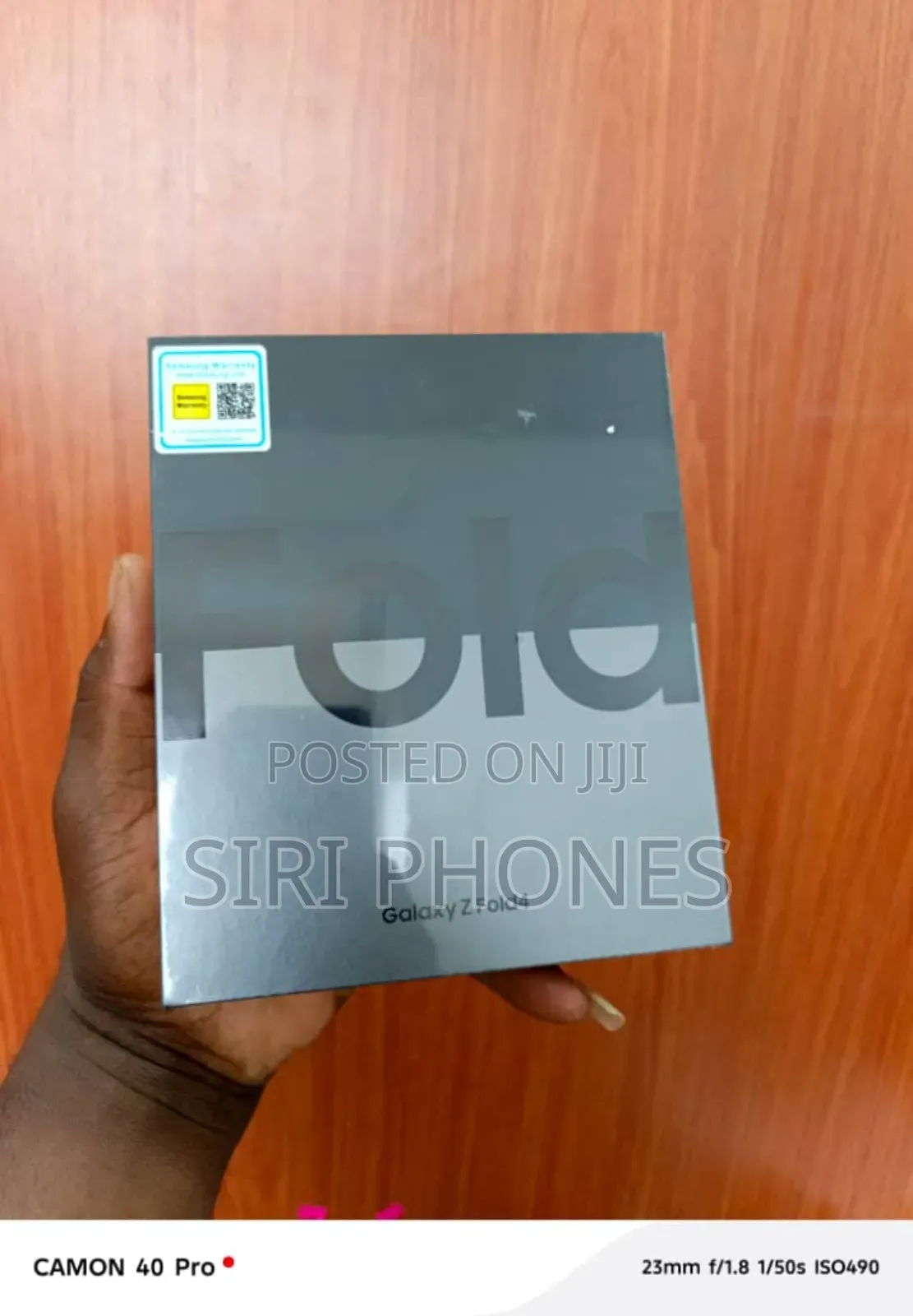 New Samsung Galaxy Z Fold4 256 GB Black
