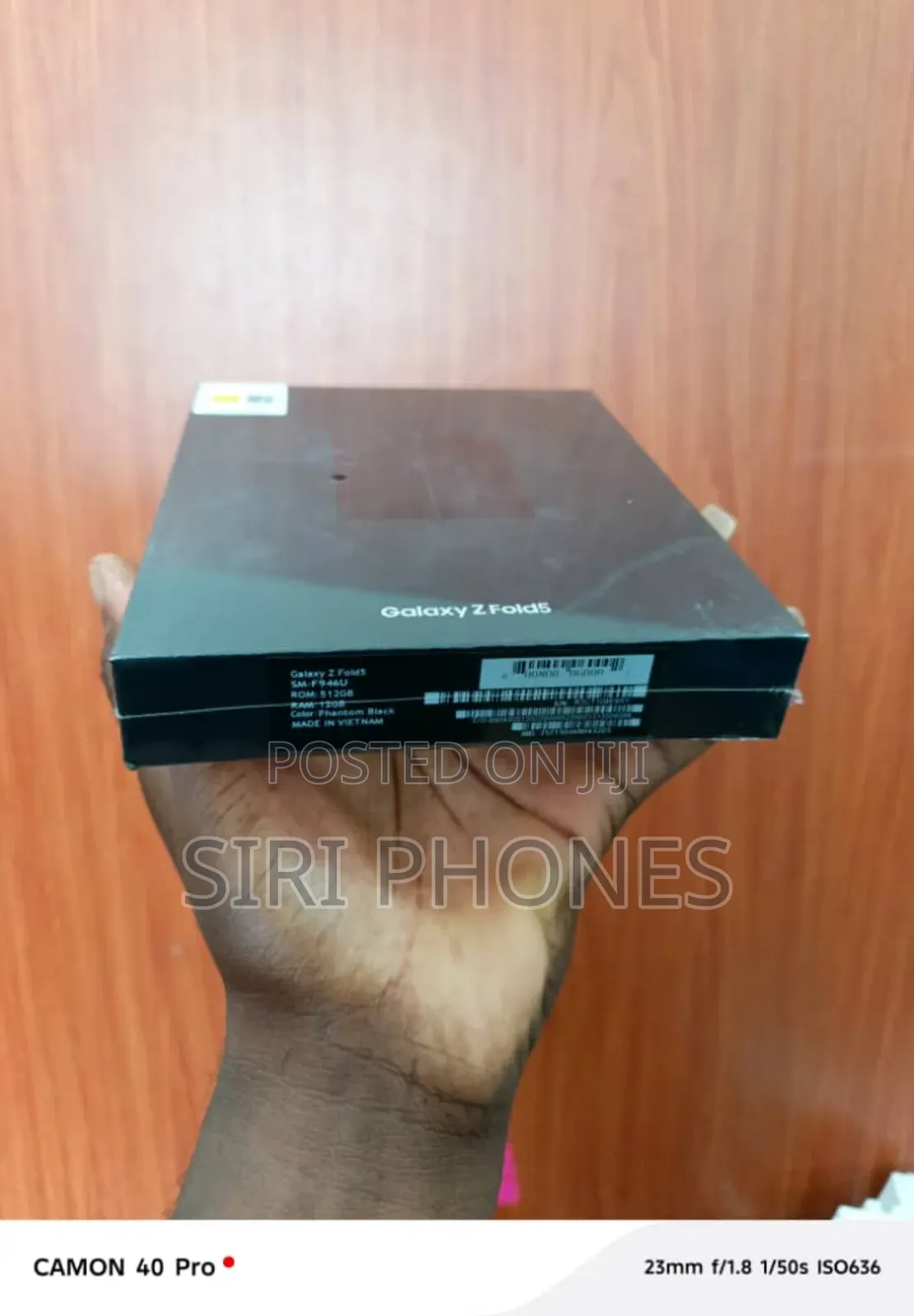 New Samsung Galaxy Z Fold 5 512 GB Black