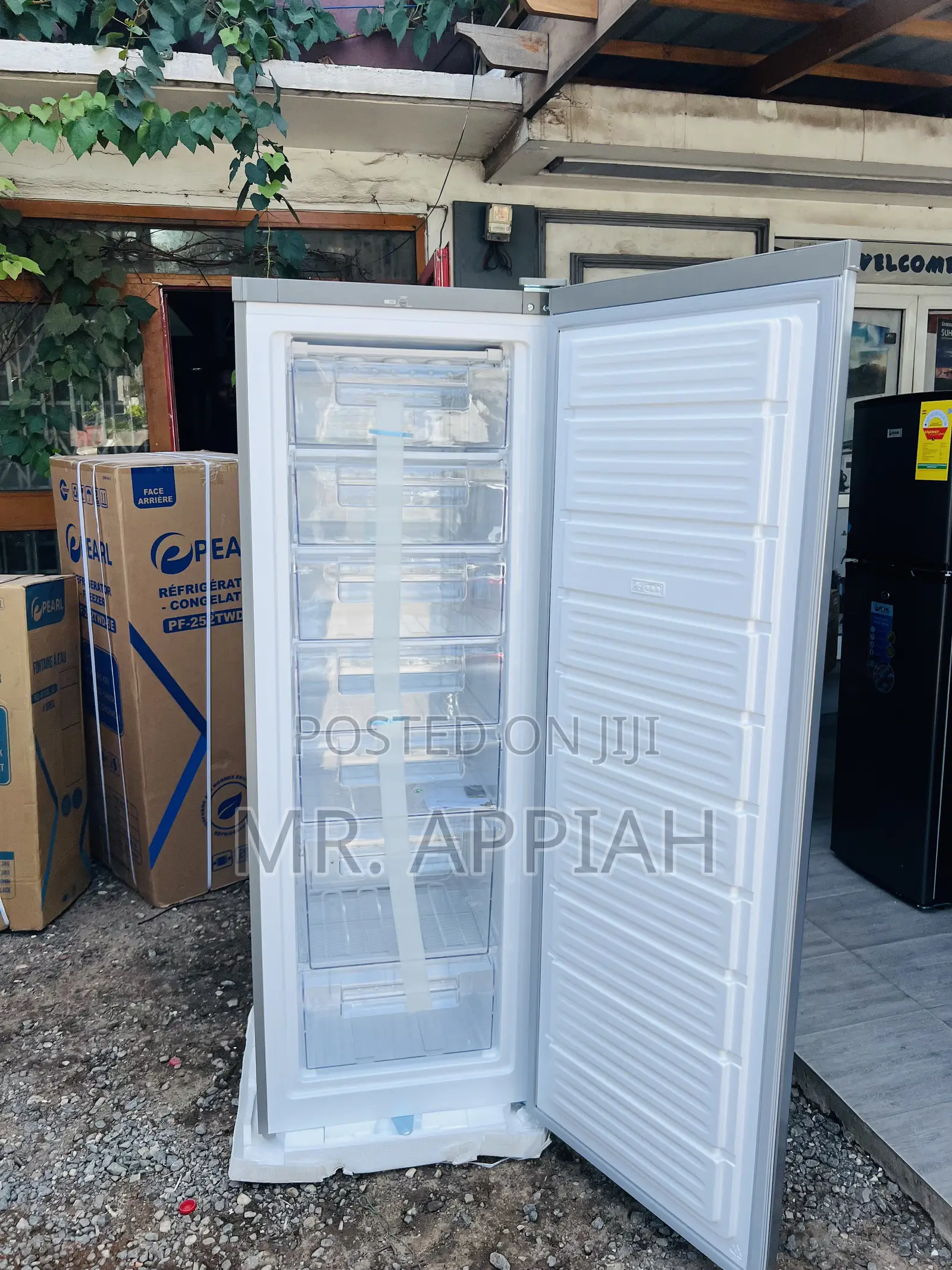 Get Unique Nasco Nasd1-33 Single Door Upright Standing Freezer(Gray)