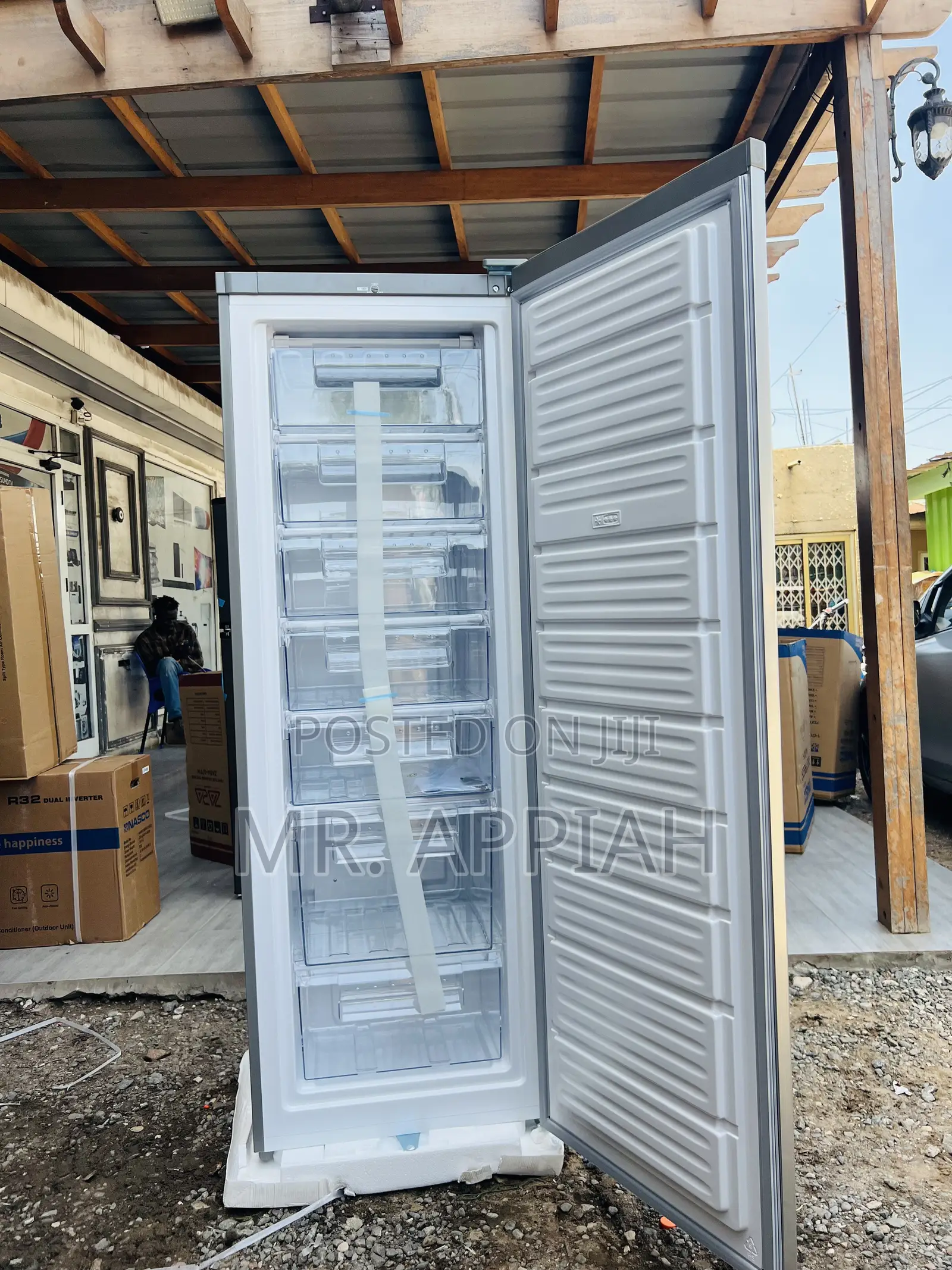 Check Out Original Nasco Nasd1-33 Single Door Standing Freezer 