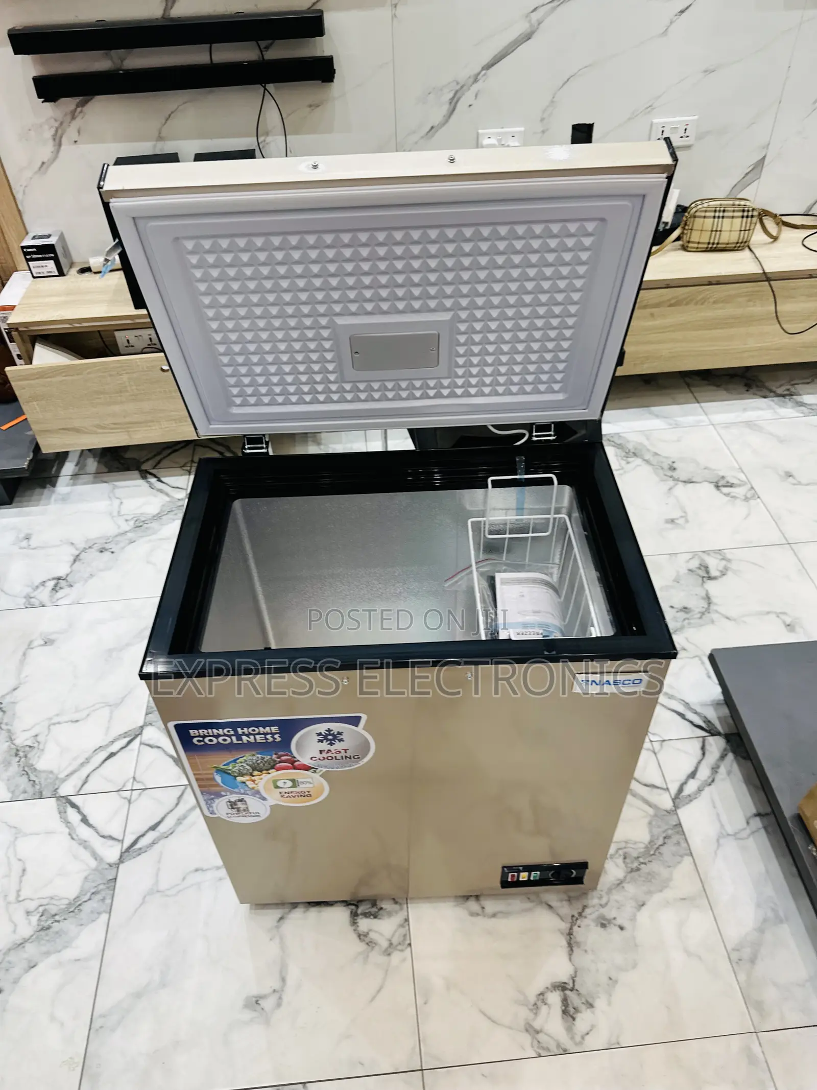 Eco Friendly Mode Chest Freezer Single Door Nasco Nas-175fl