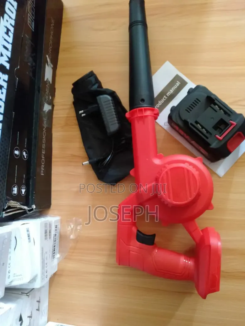 Battery Powered Blower Red
