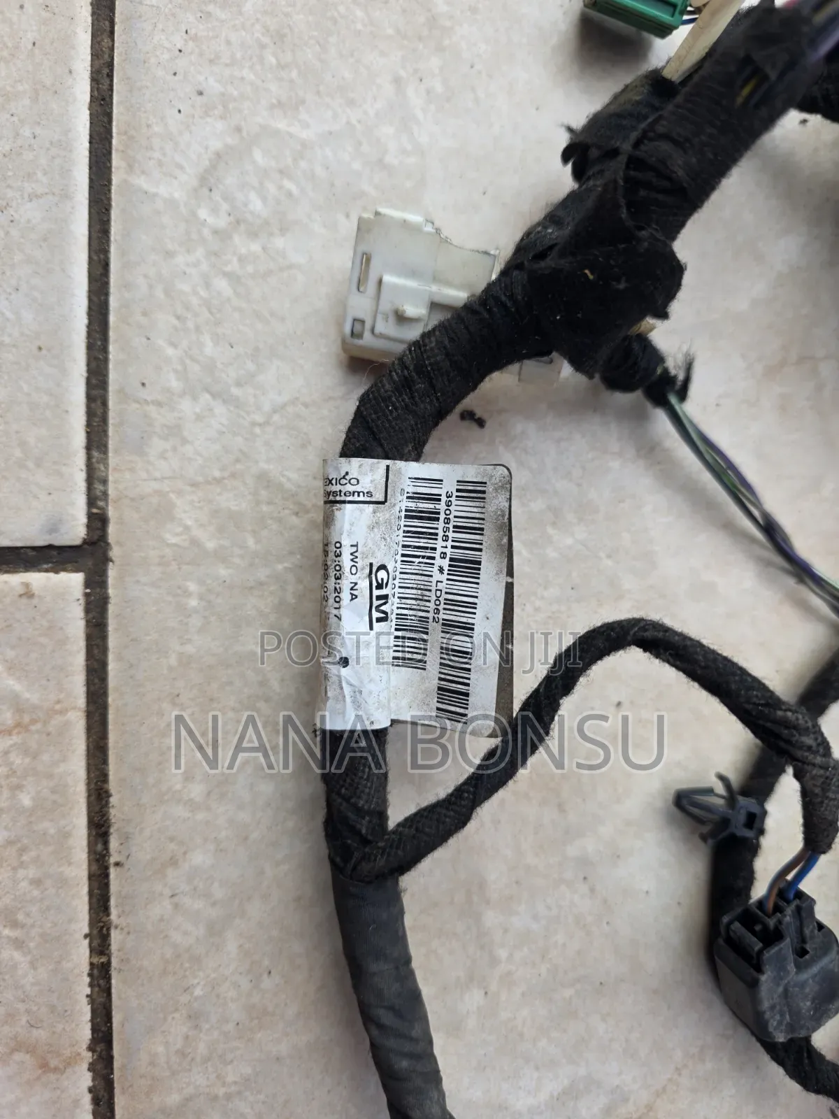 2019 Chevrolet Cruze Driver Door Wires