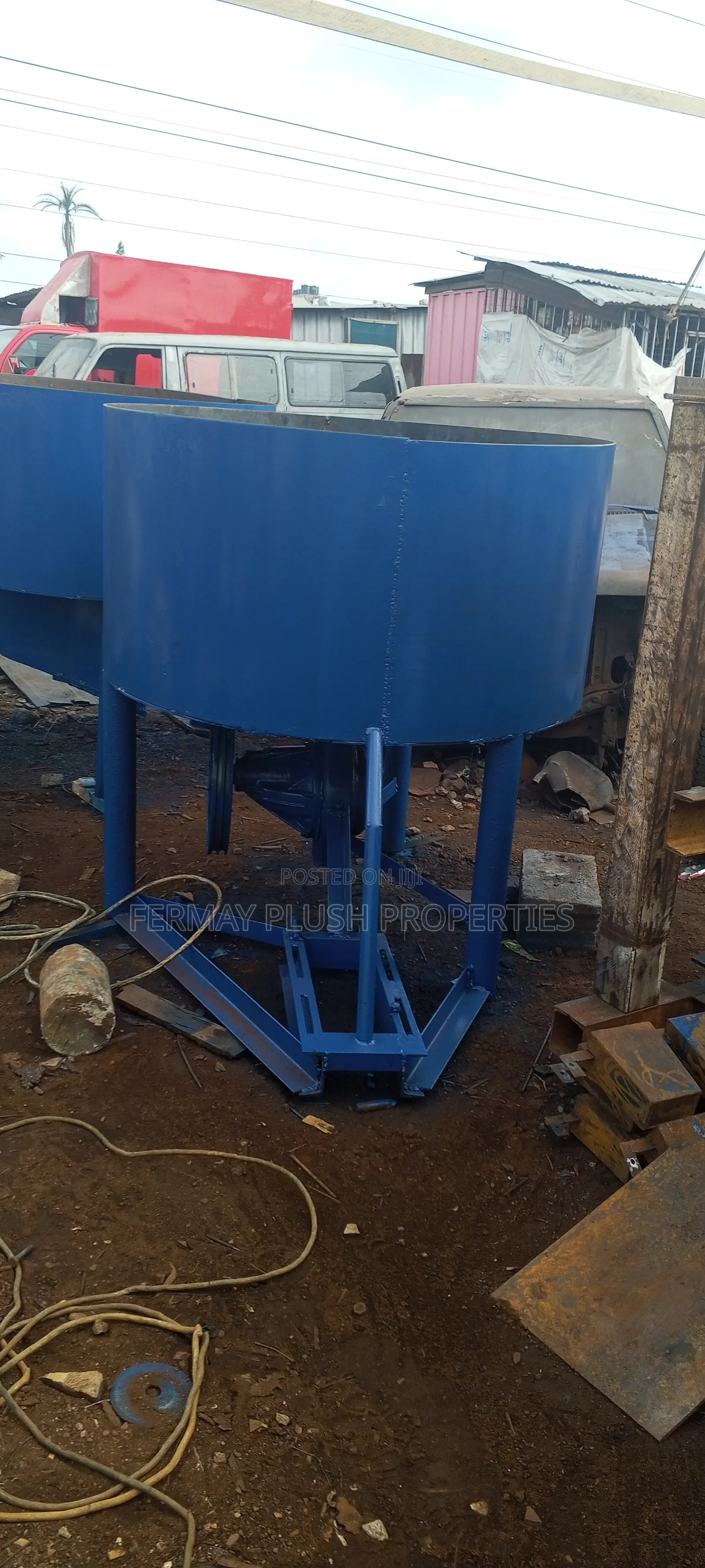 Cement Mixer Pan