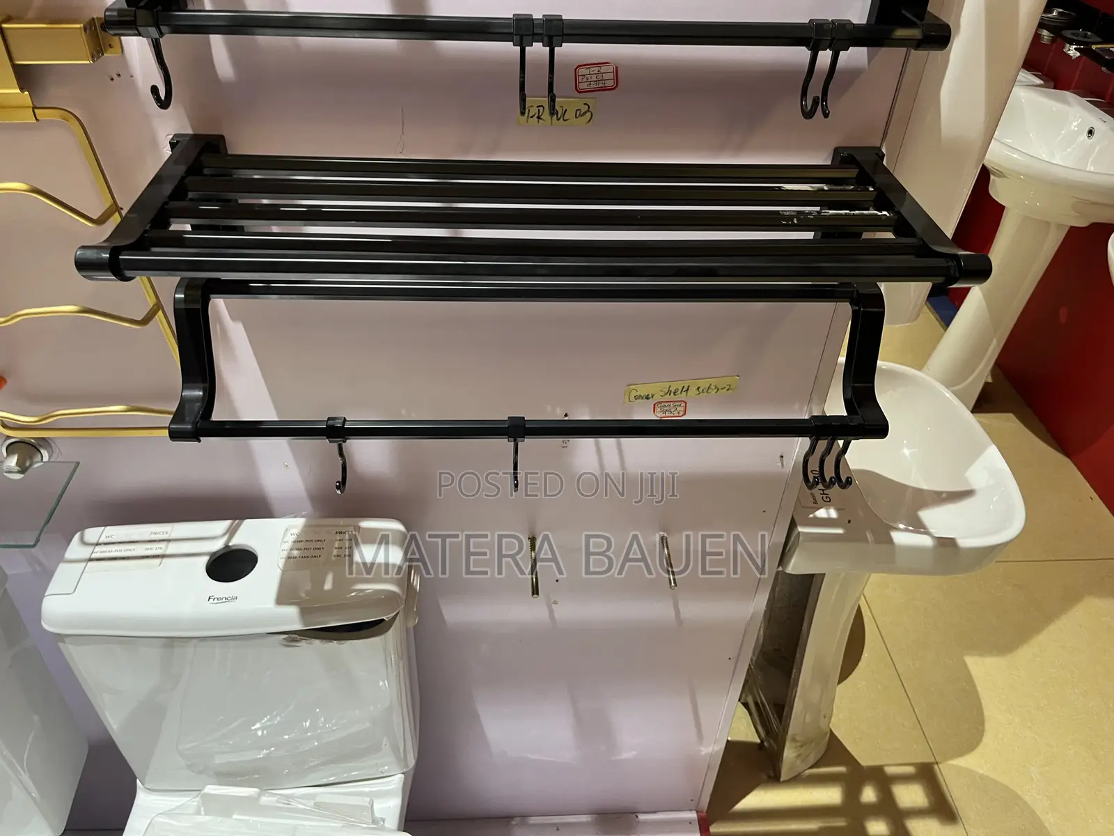 2 In1 Towel Bar Anti Rust 5363-2