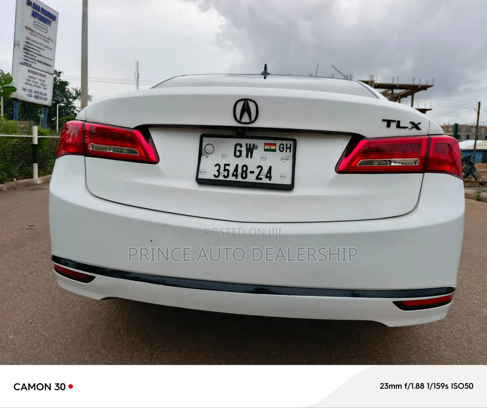 Acura TLX 2019 White