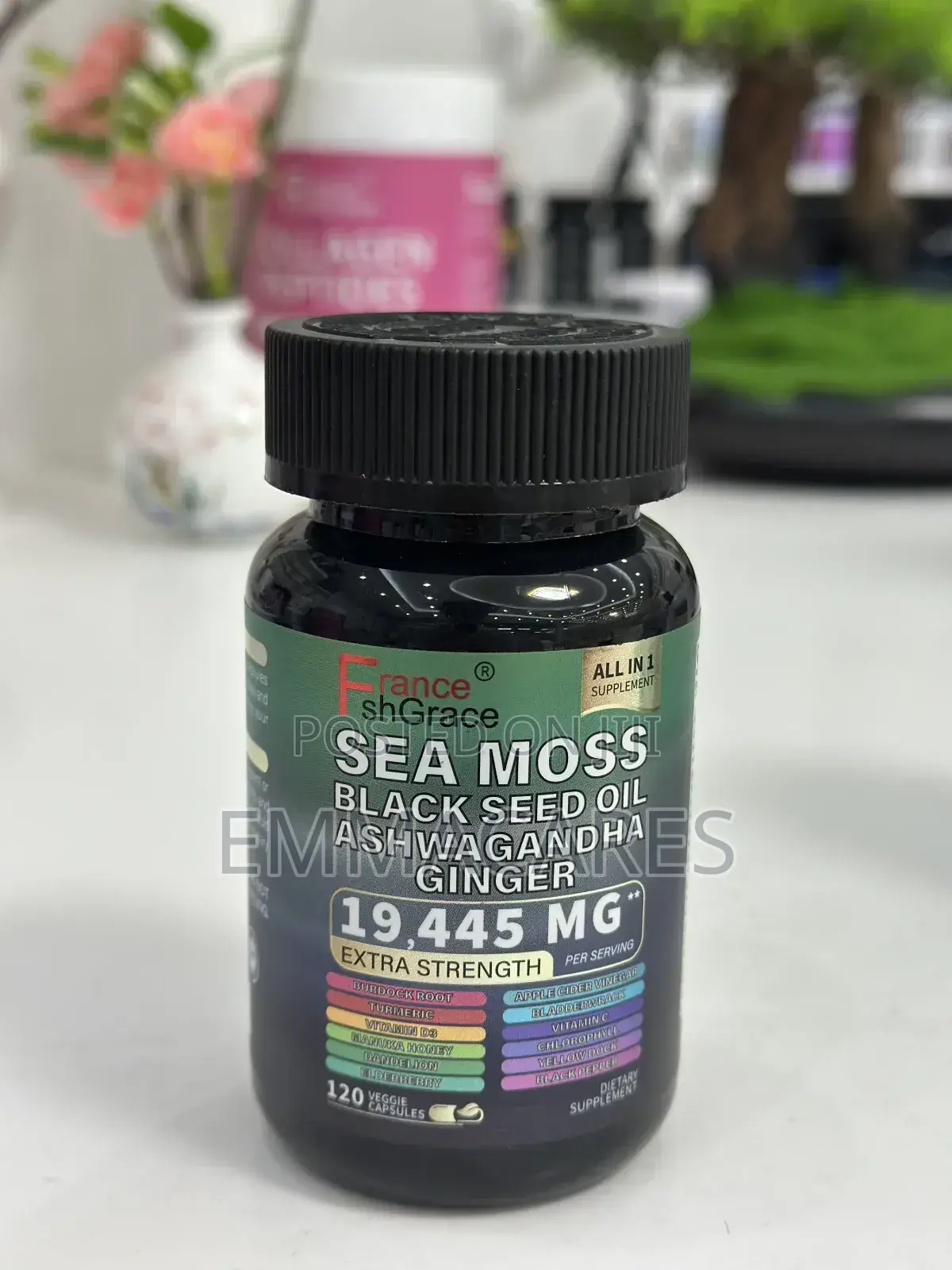 Sea Moss Ashwagandha Black Seed Ginger