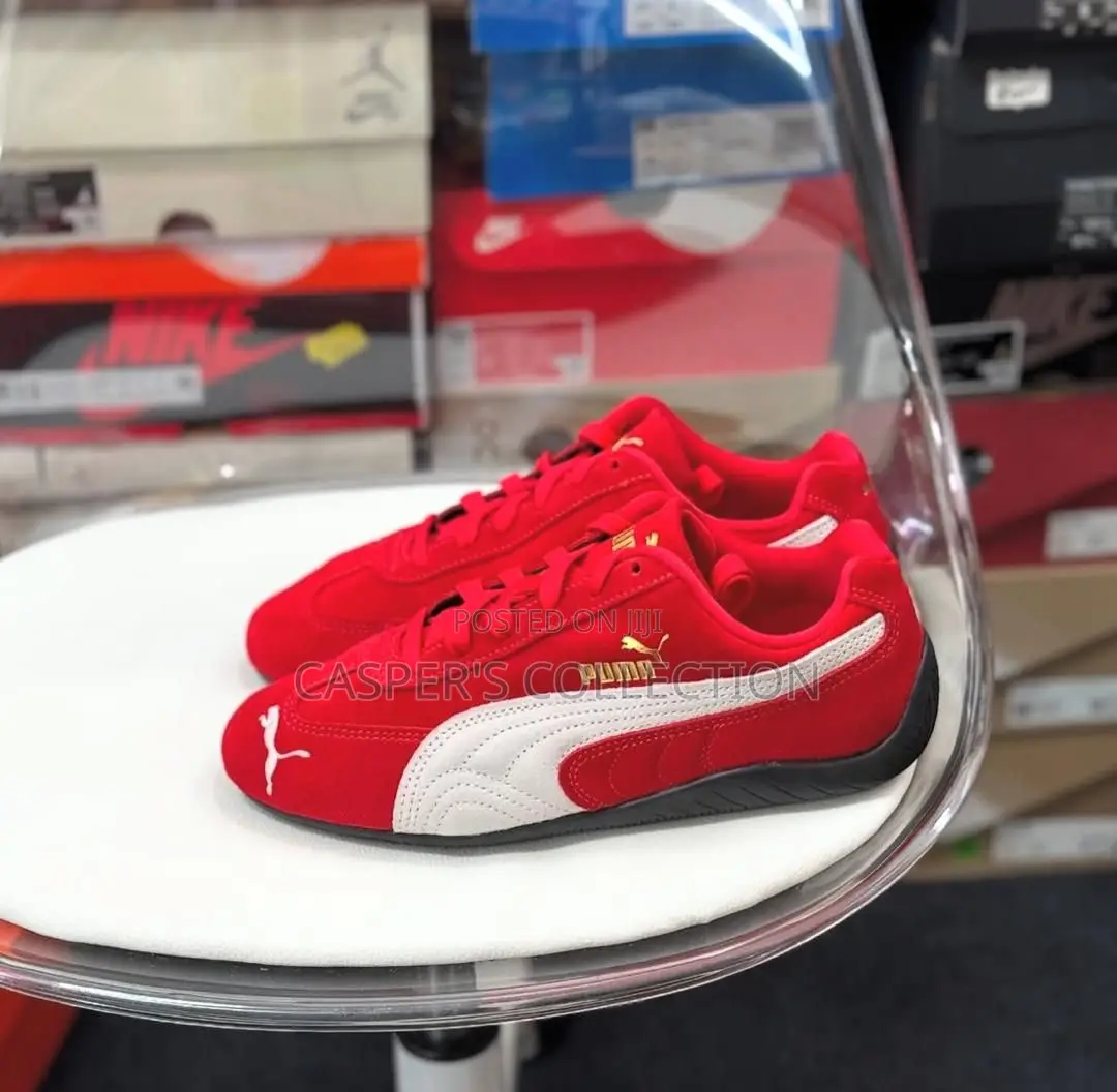 Puma Speedcat Og in Red and White