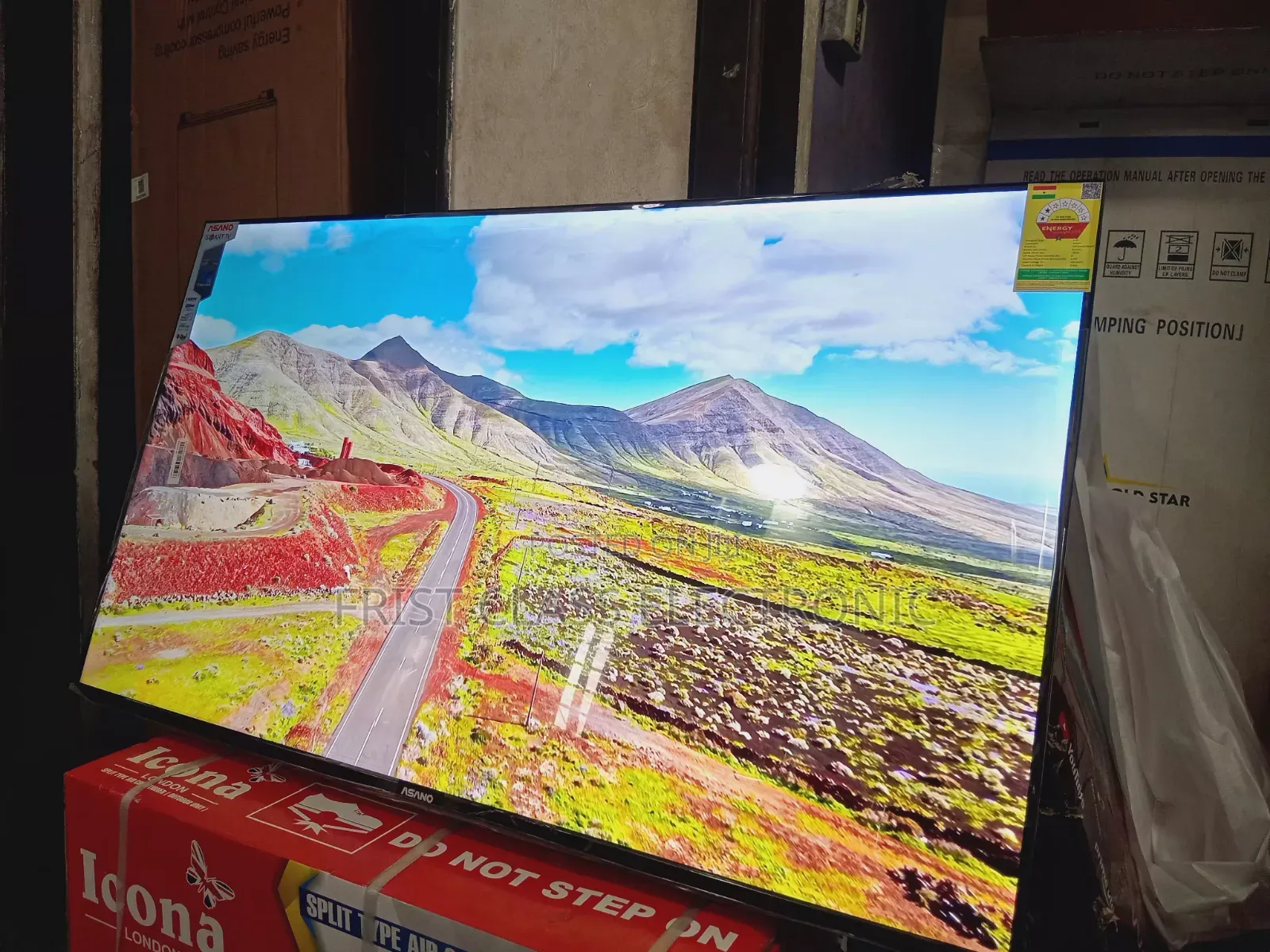 Asano 50 Smart Tv Wide View, Tv That Fills Space