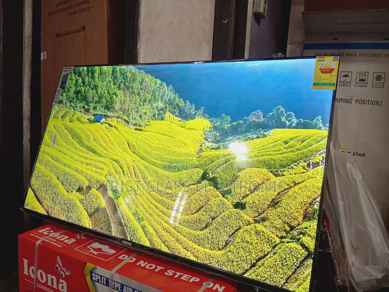 Asano 50 Smart Tv Wide View, Tv That Fills Space