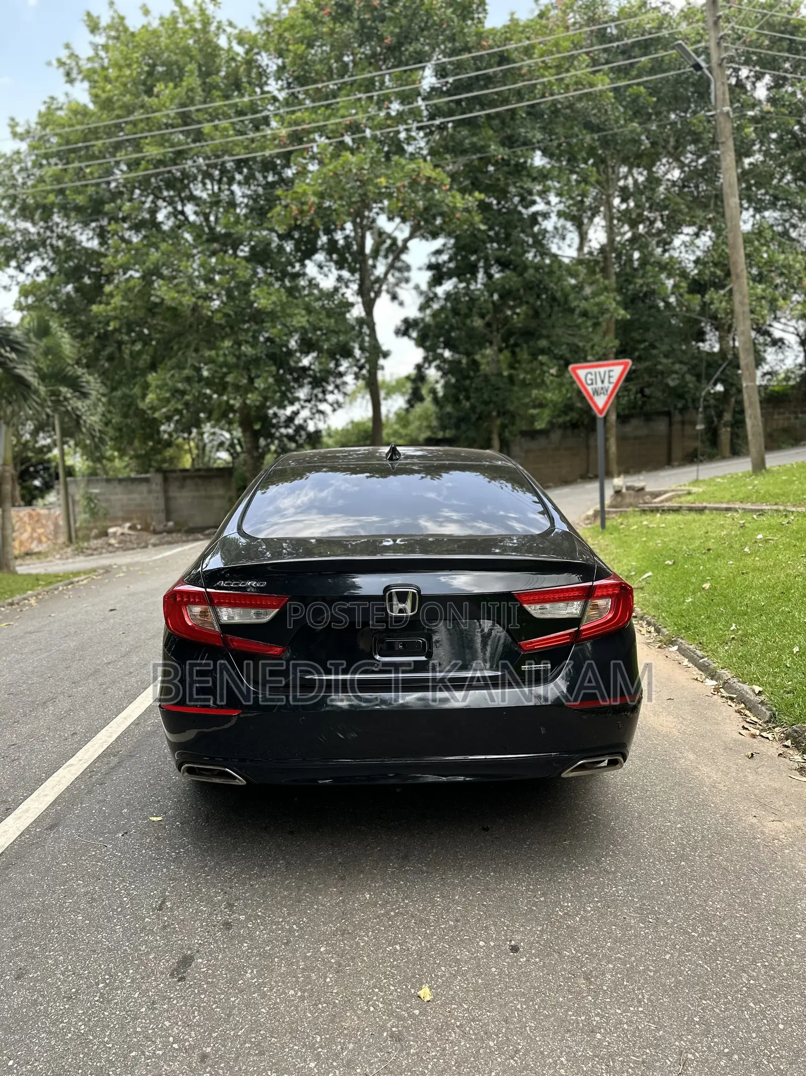 Honda Accord Touring 2018 Black