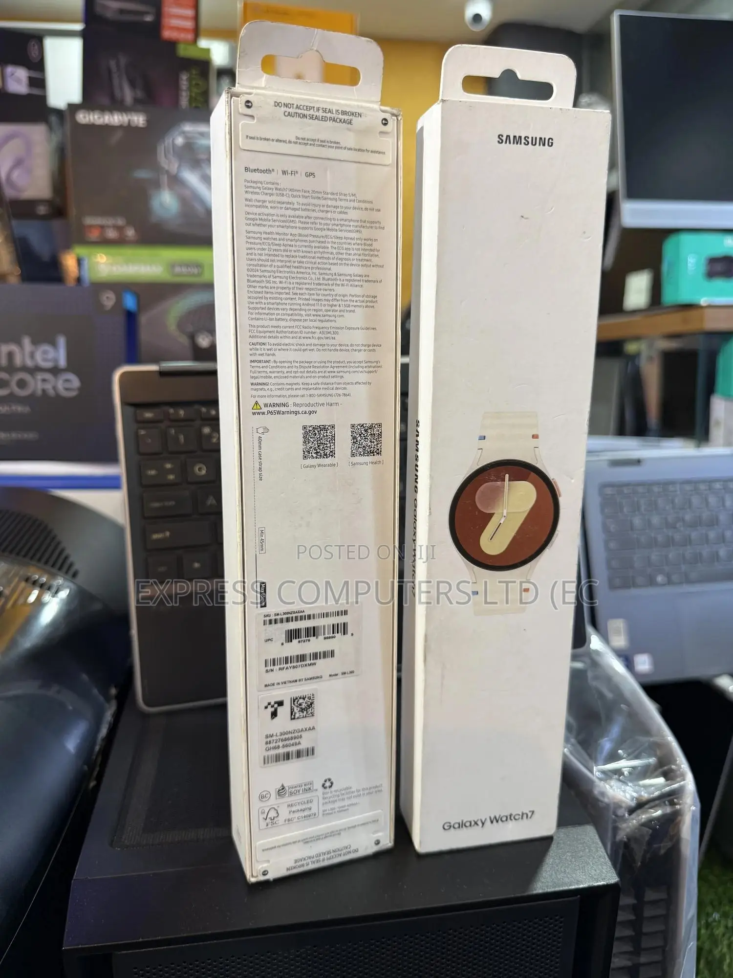 Samsung Galaxy Original Watch 7,40mm Bluetooth /Wifi/ GPS New Sealed