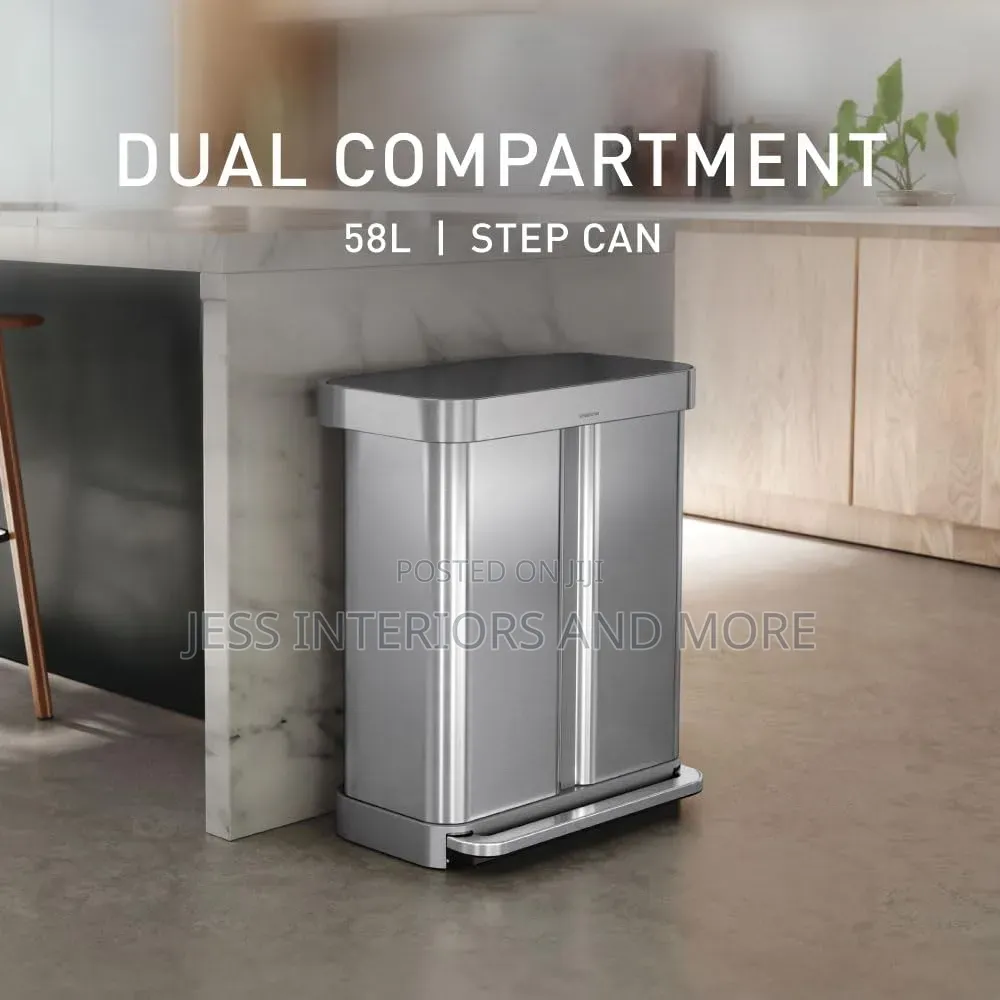 Simplehuman 58 Liter Stainless Steel Bin