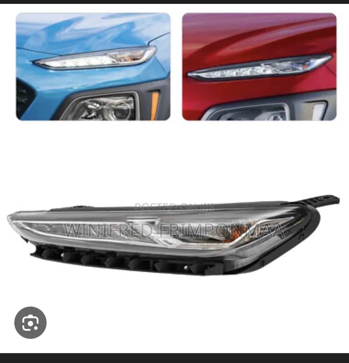 Kona 2019,2020,2021,2022 Day Running Light /Small Headlights