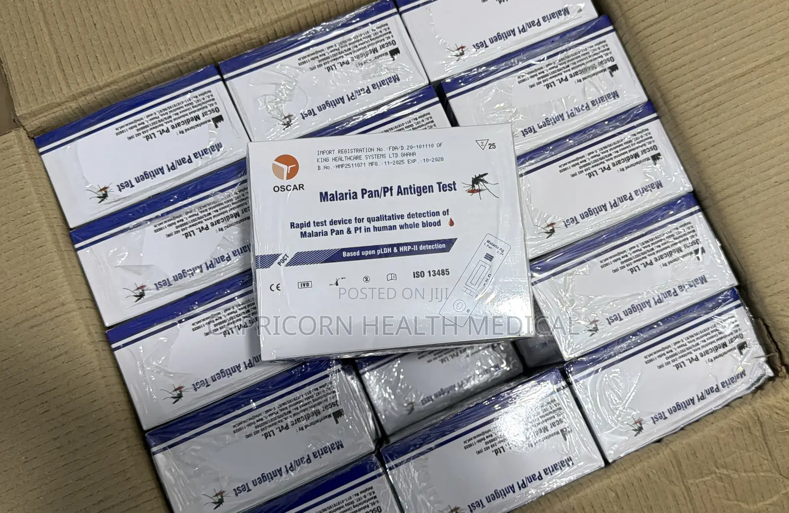Malaria RDT Kit 25 PCS