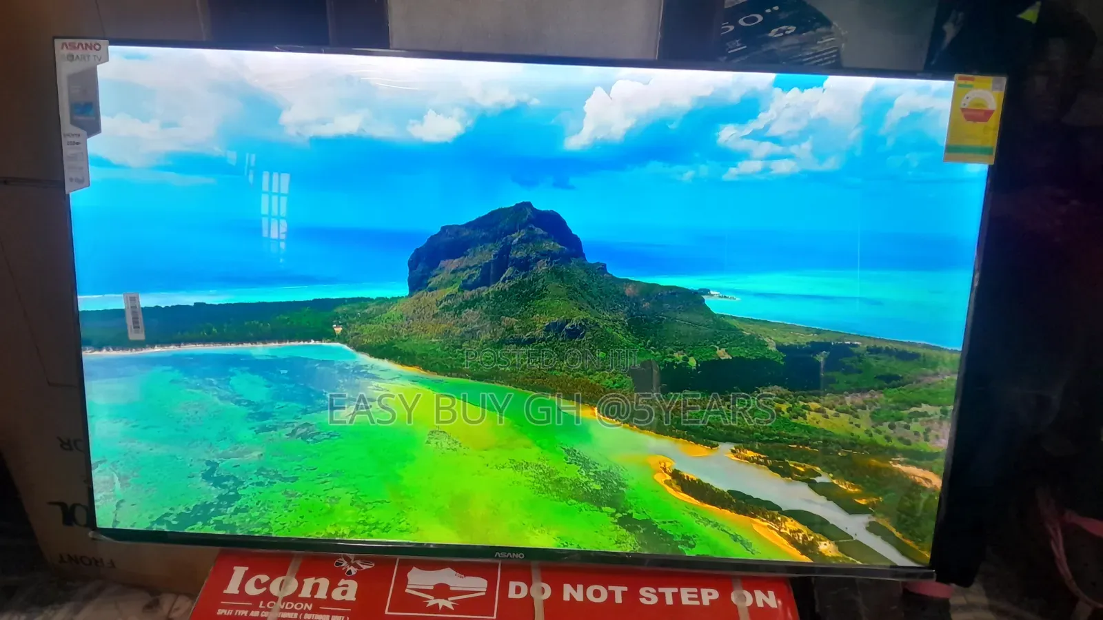 Enjoy Smoother Visuals and Clearer Sound With the Ansano 50-Inch Tv