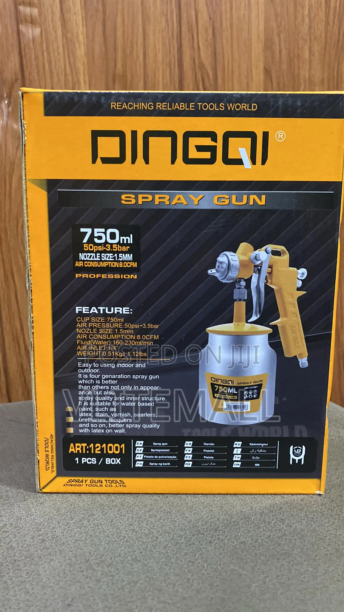 Dingqi 750ml Air Spray Gun