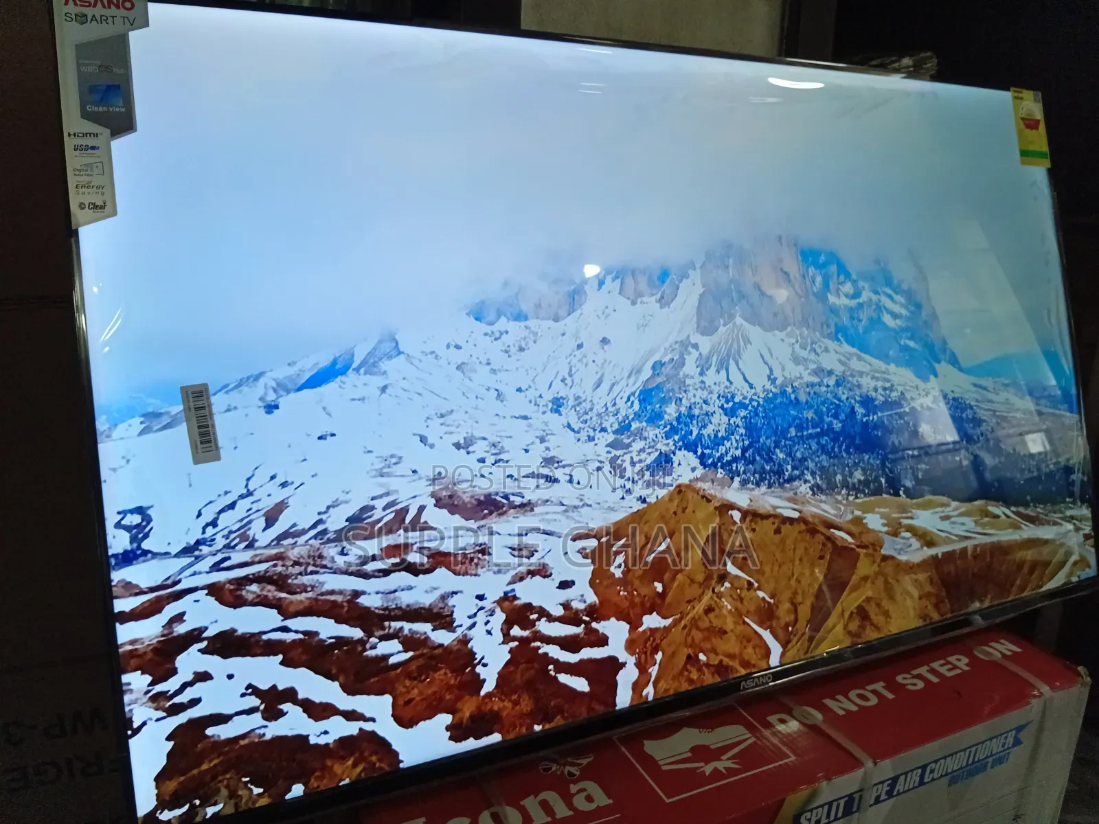 Asano 50" Smart Television – Ultra Hd Viewing Experience
